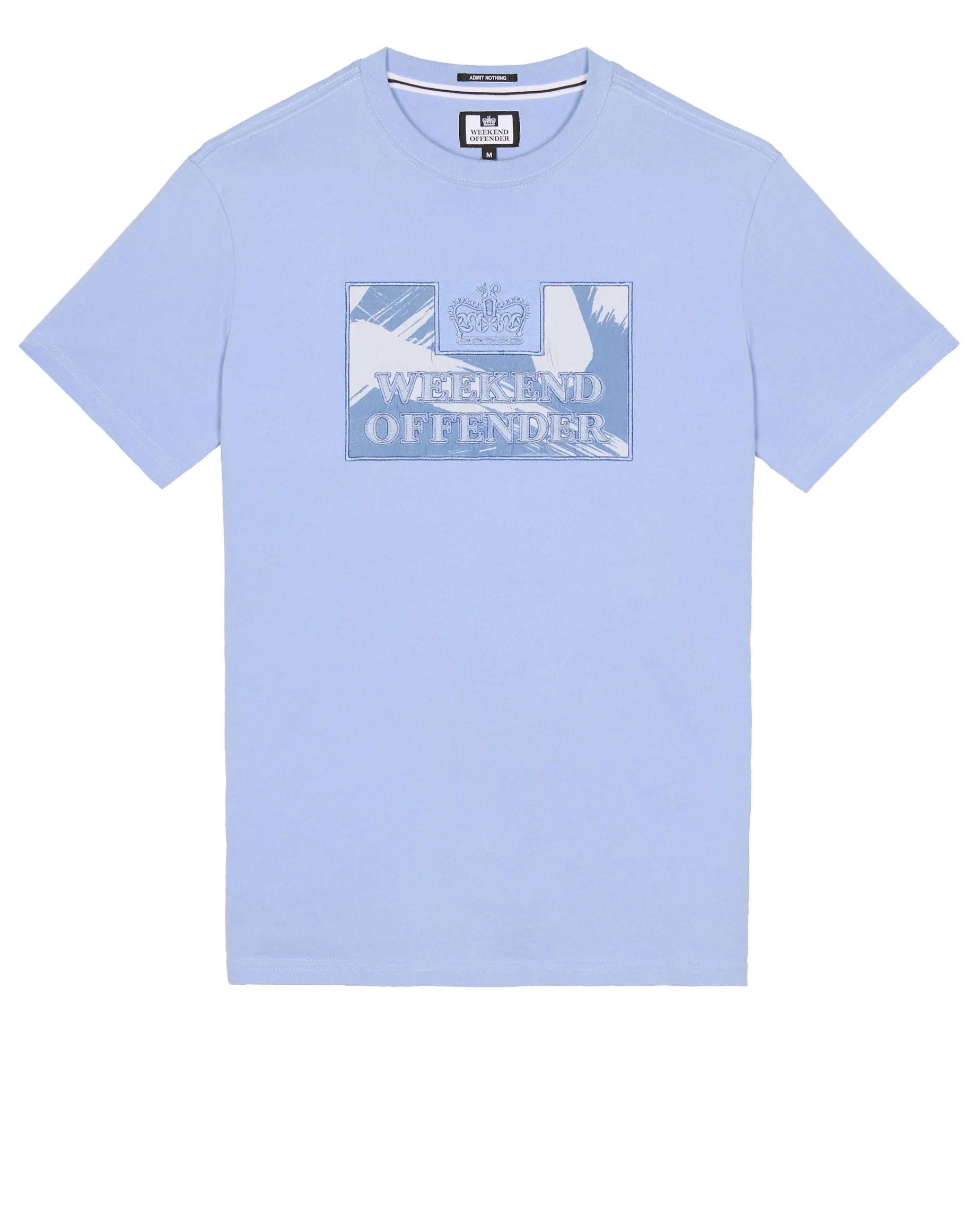 Adachi Camo T-Shirt Cornflower Blue