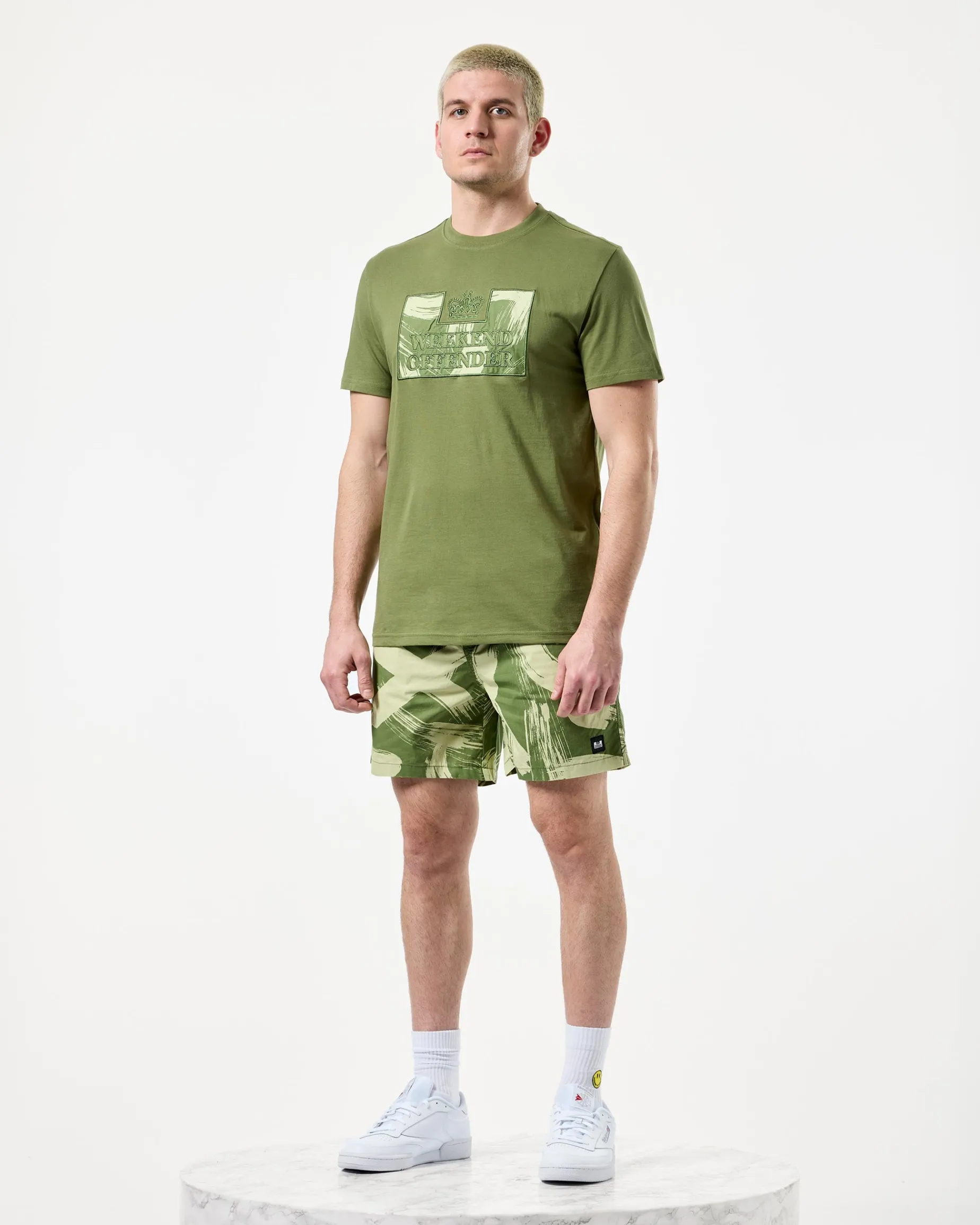 Adachi Camo T-Shirt Sapling Green