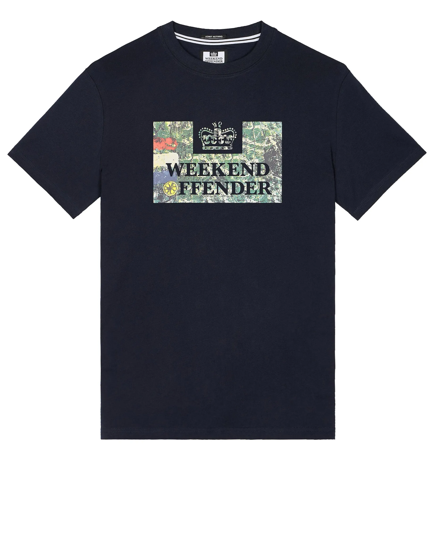 Badman Graphic T-Shirt Navy