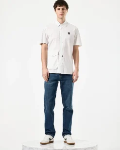 Barboza Pocket Shirt White