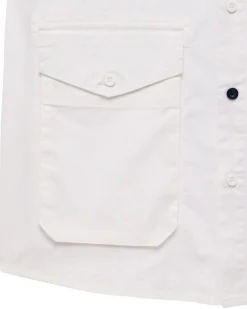 Barboza Pocket Shirt White