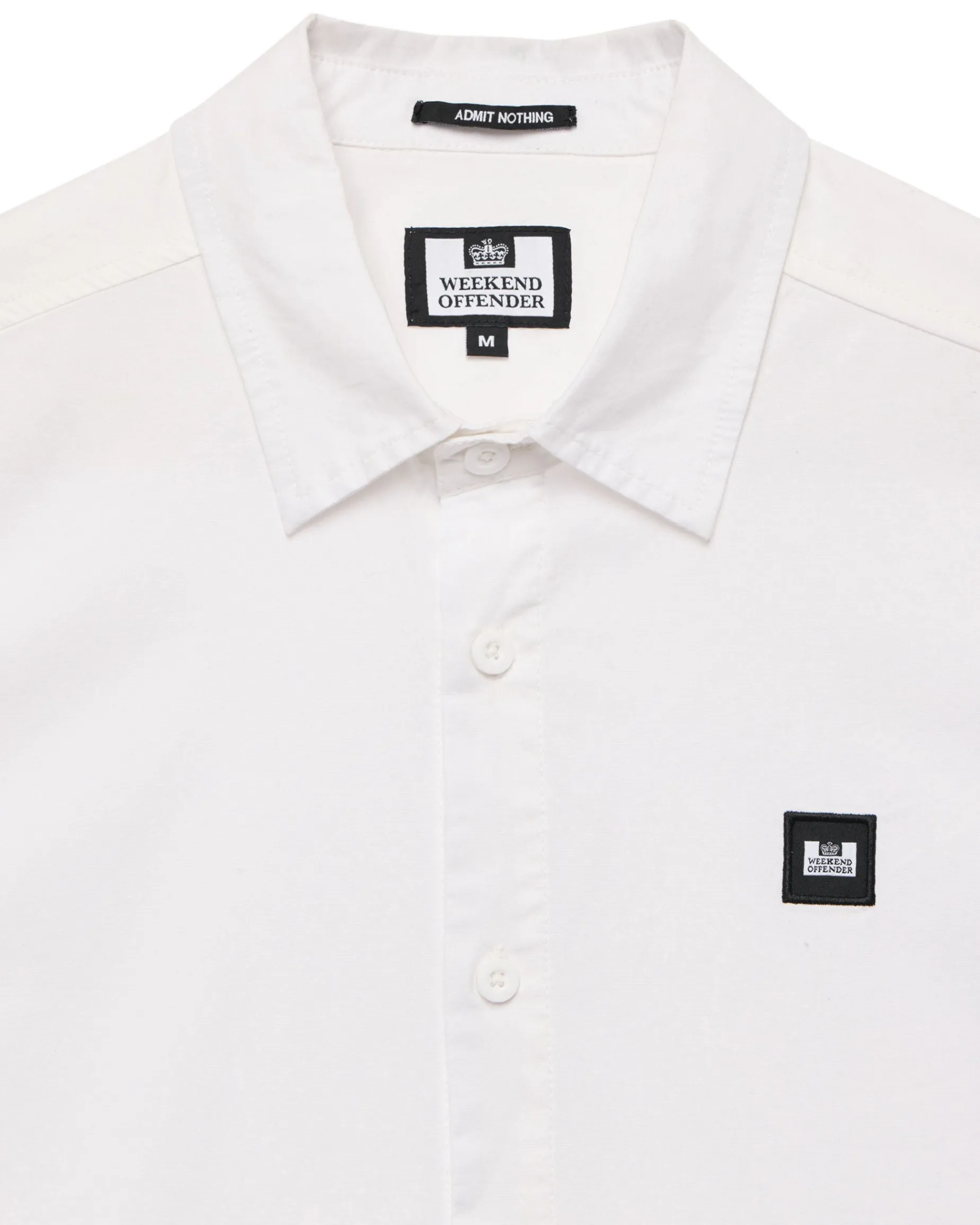 Barboza Pocket Shirt White