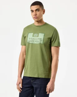 Bonpensiero Graphic T-Shirt Sapling Green