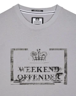 Bonpensiero Graphic T-Shirt Smokey Grey