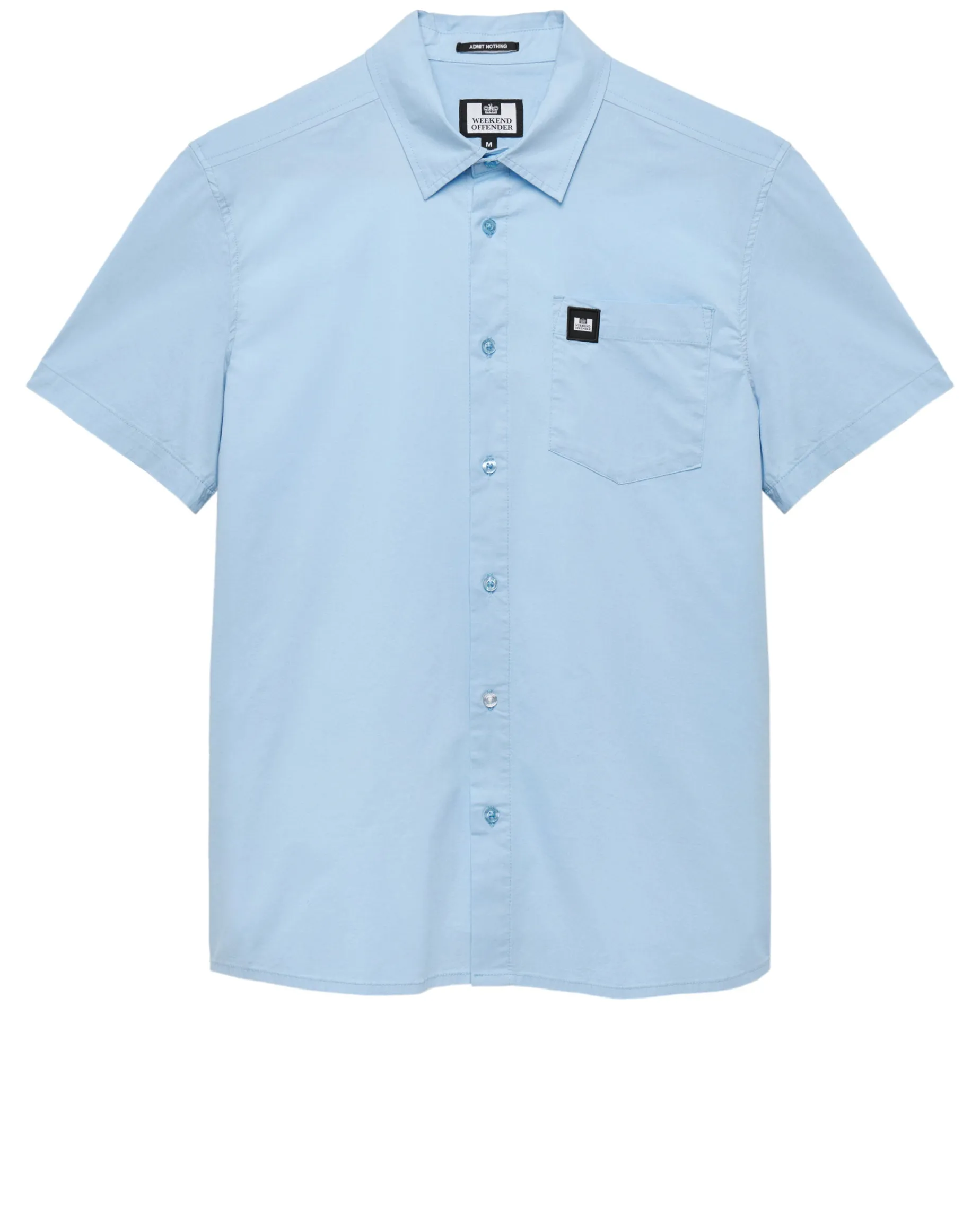 Borak Short Sleeve Shirt Ocean Wave Blue