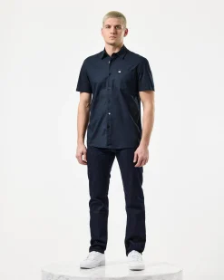 Borak Short Sleeve Shirt Navy