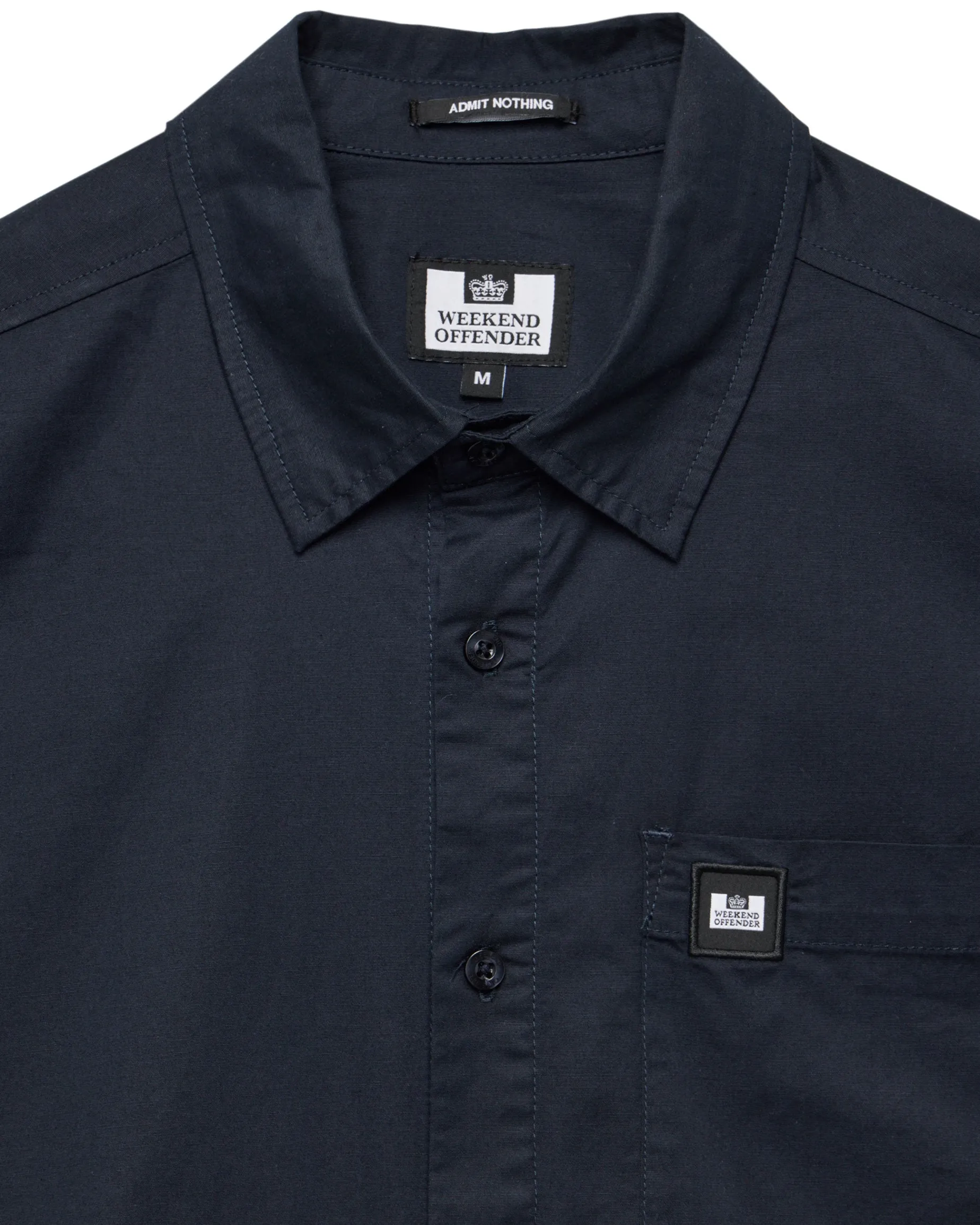 Borak Short Sleeve Shirt Navy