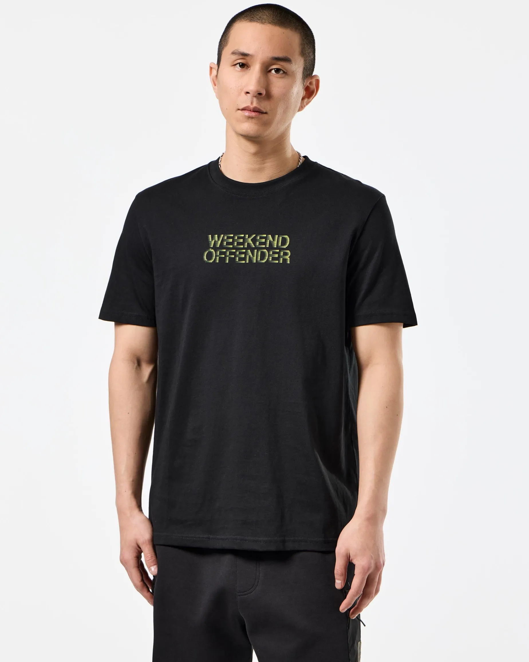 Bucci Graphic T-Shirt Black/Peridot Green