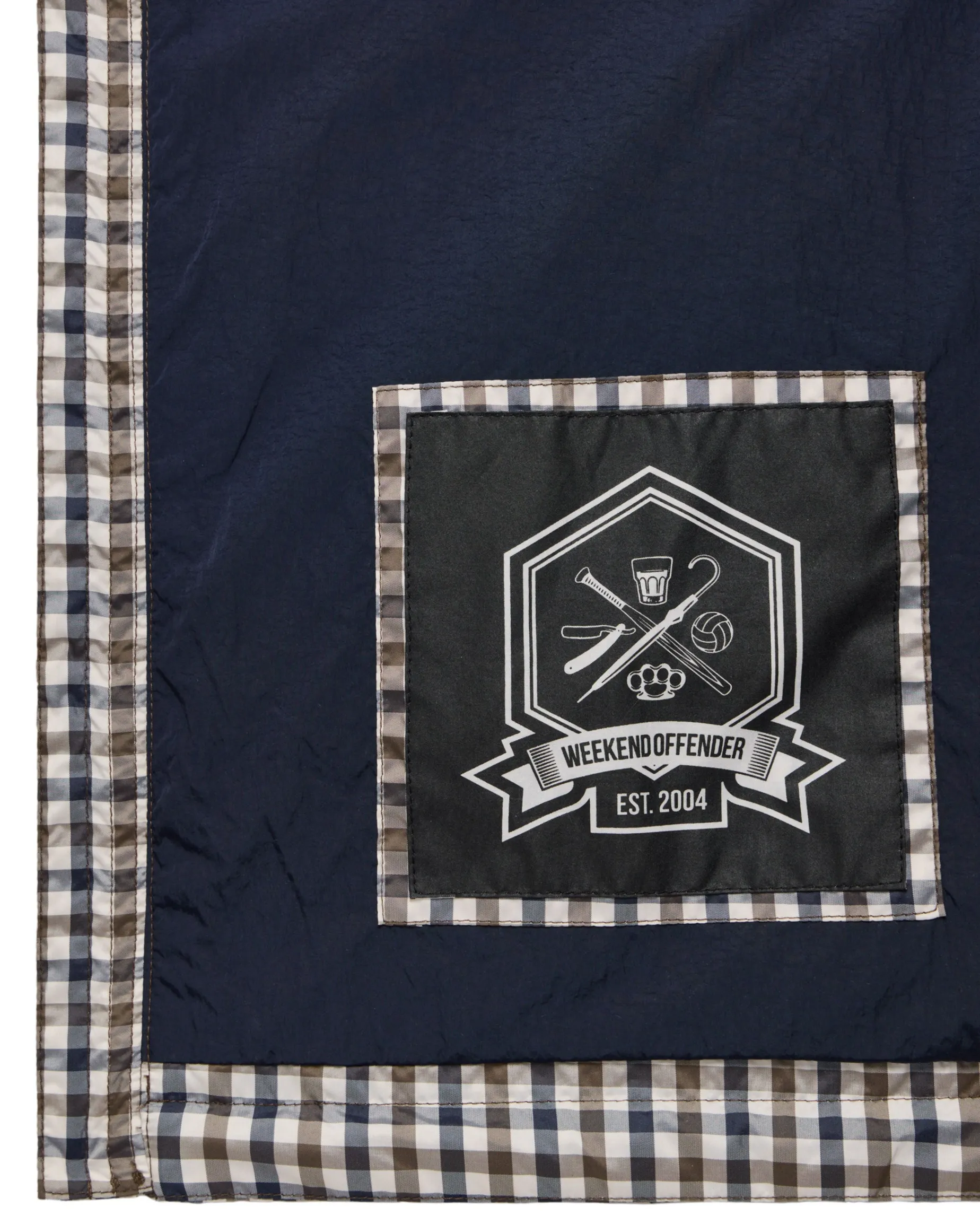 Campania Check Windbreaker Jacket Mid House Check
