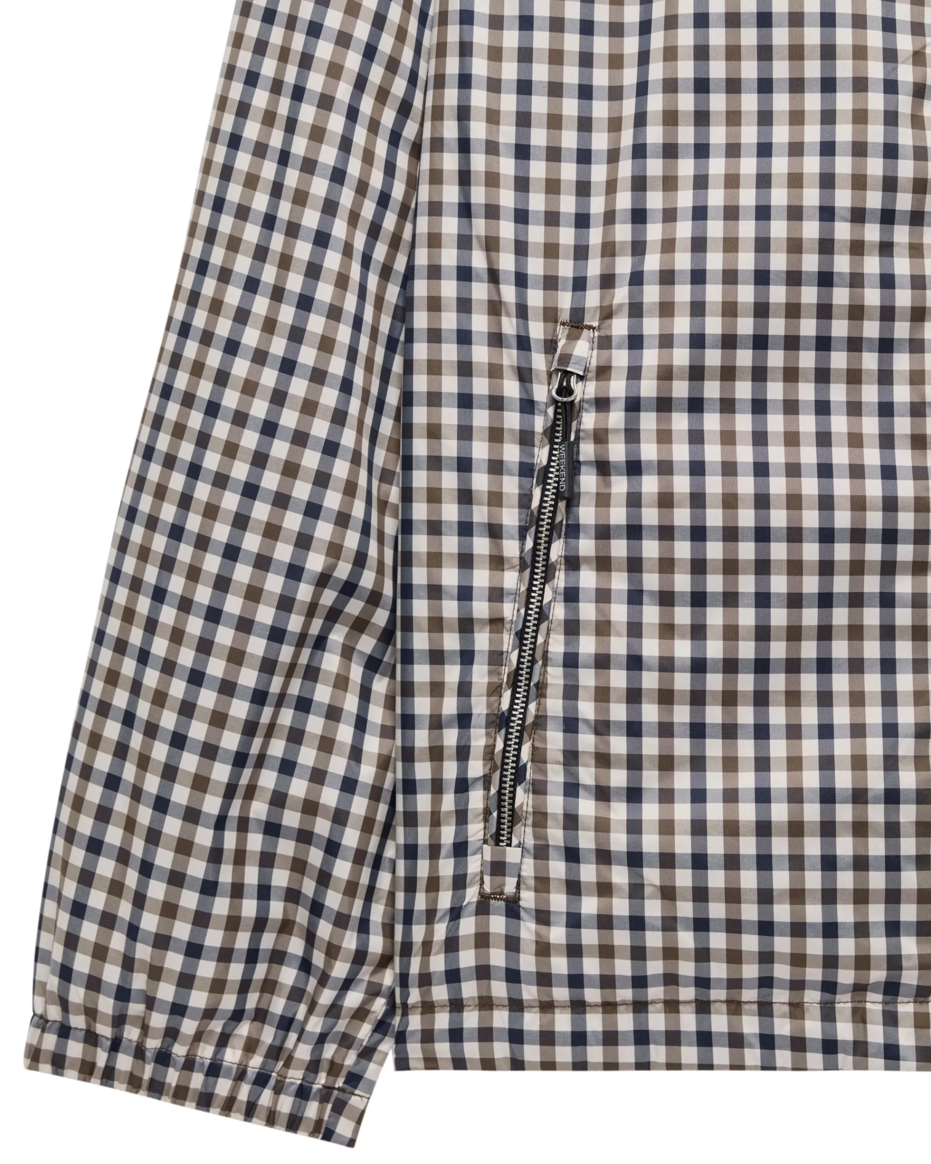 Campania Check Windbreaker Jacket Mid House Check