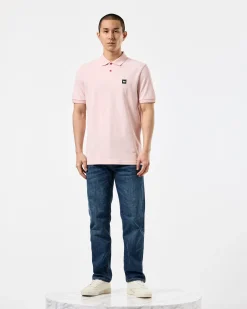 Caneiros Polo Shirt Pale Blush Pink