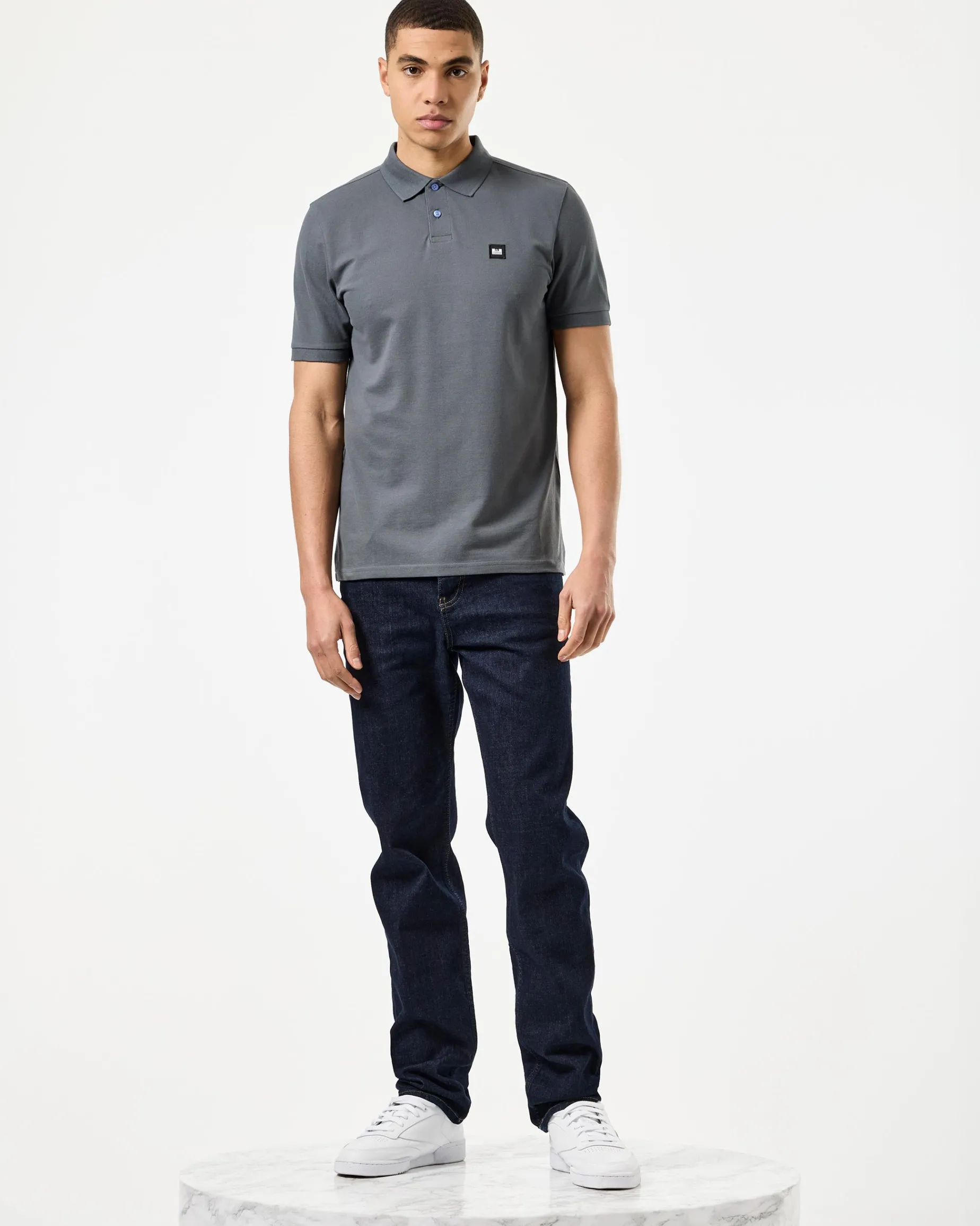 Caneiros Polo Shirt Zinc