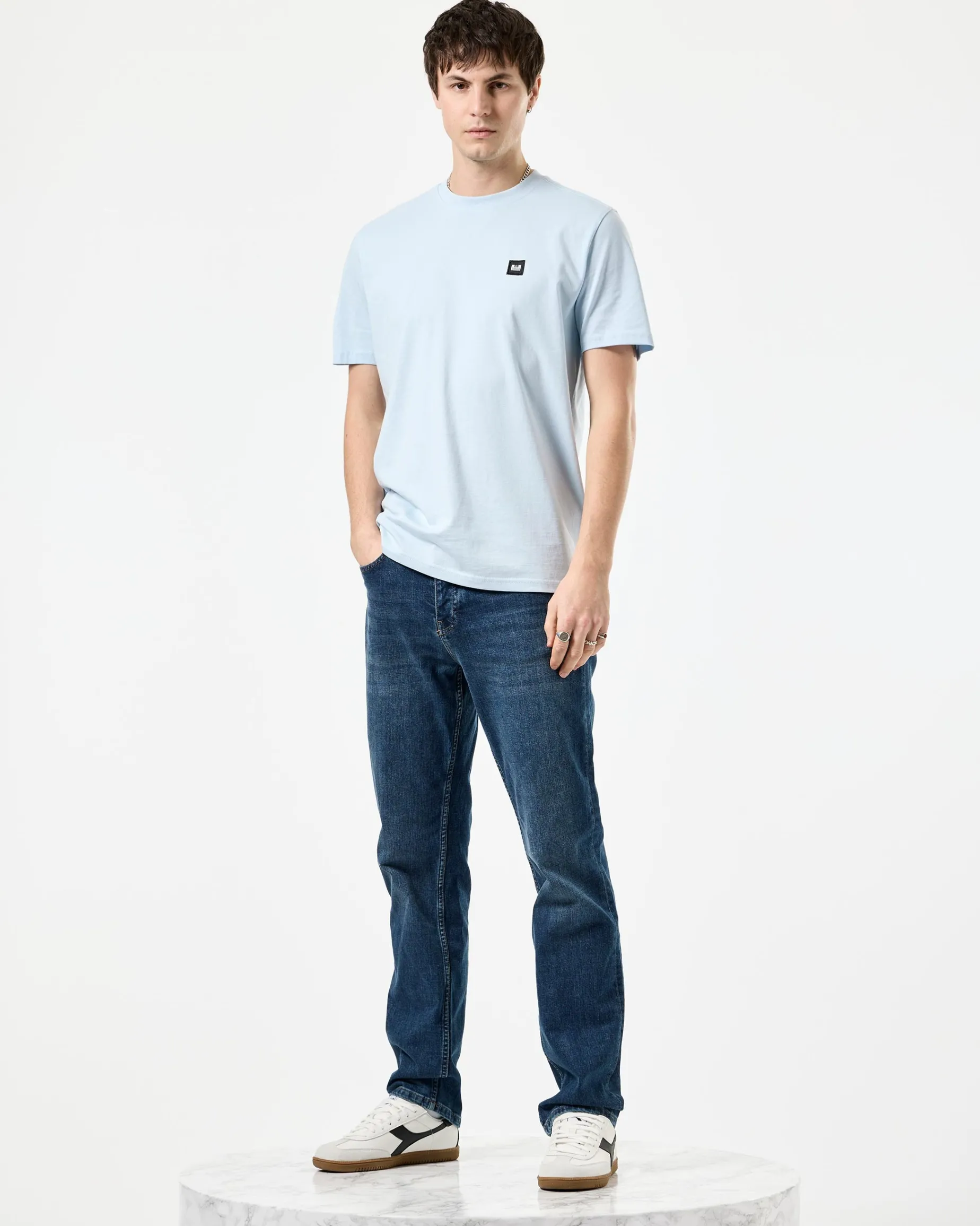 Cannon Beach T-Shirt Ocean Wave Blue