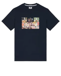 Caps Graphic T-Shirt Navy