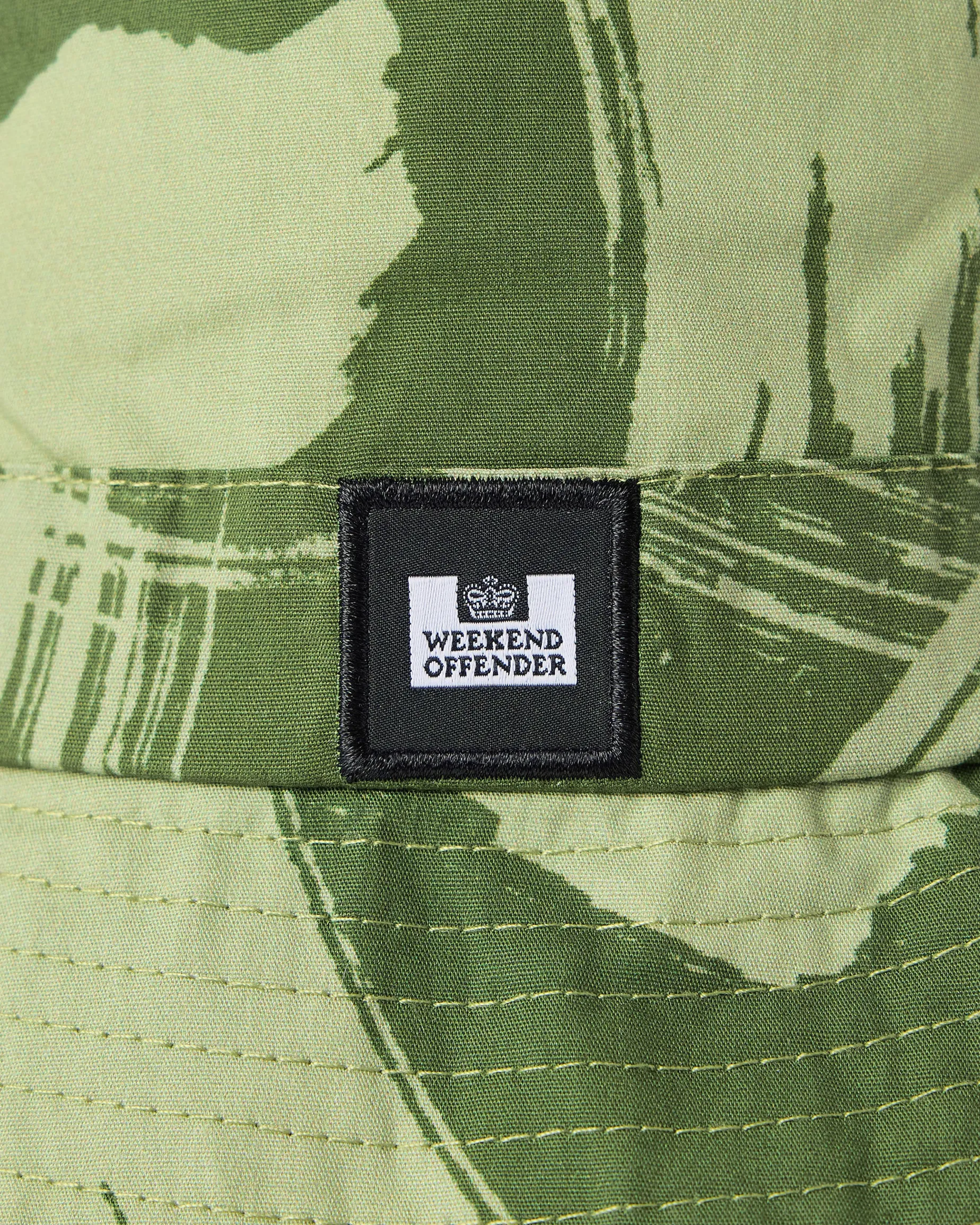 Choroni Camo Bucket Hat Sapling Green