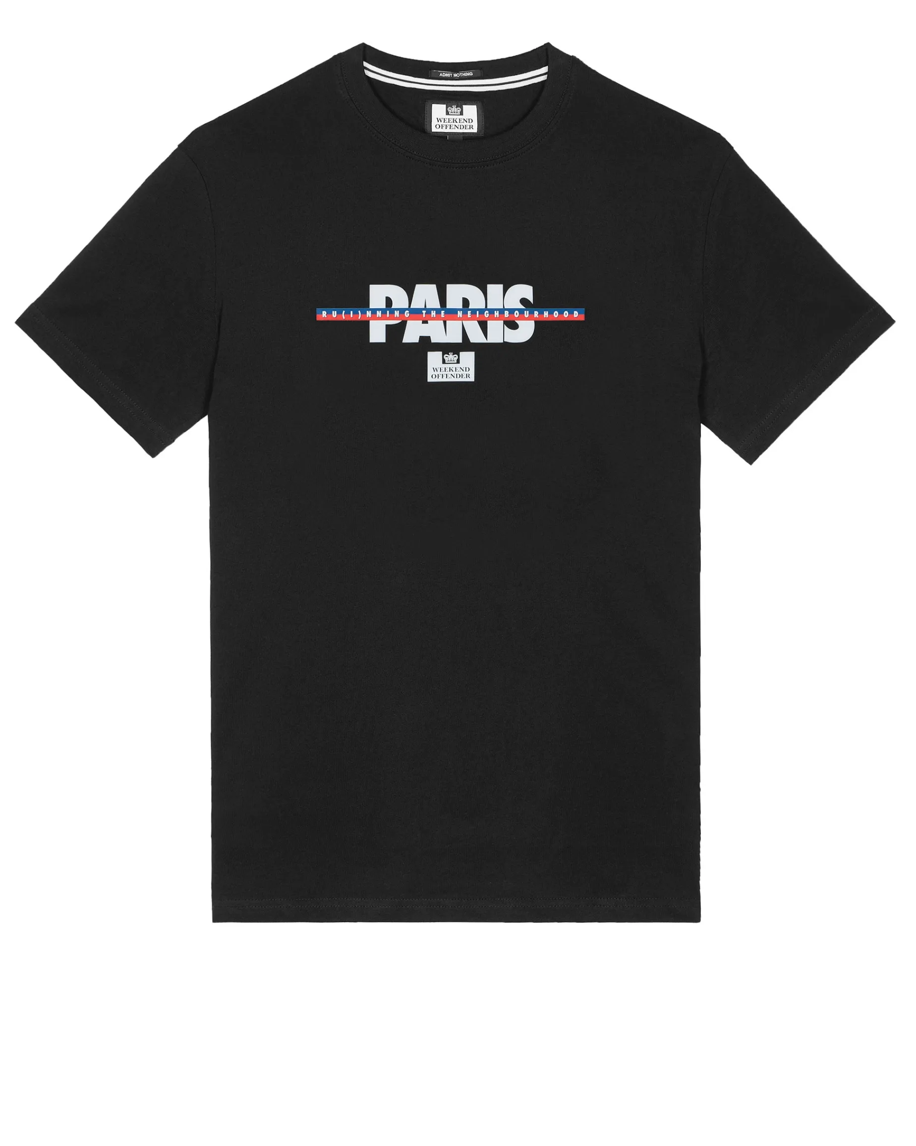 City Series 7 Paris T-Shirt Black