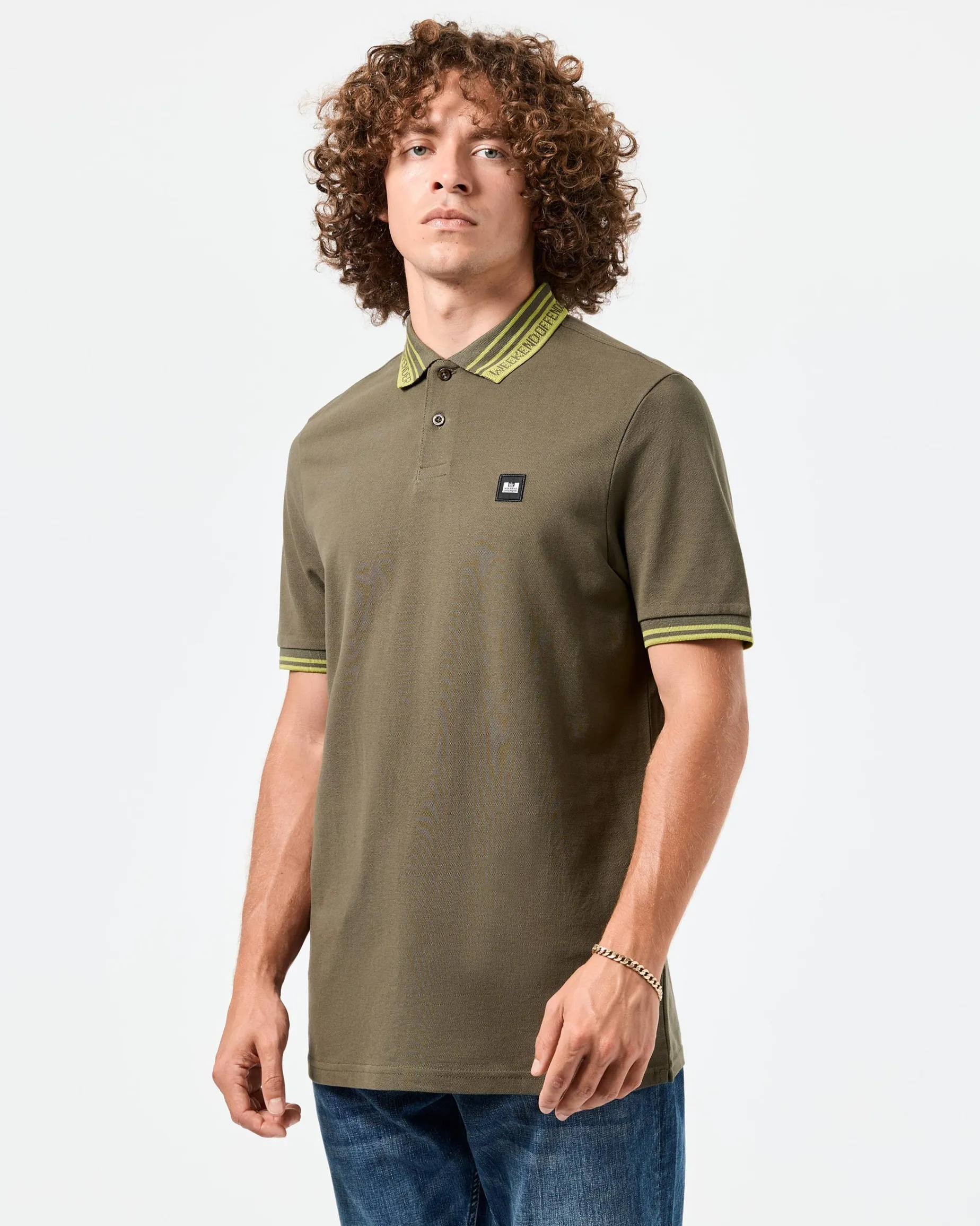 Comas Polo Shirt Castle Green/Keylime