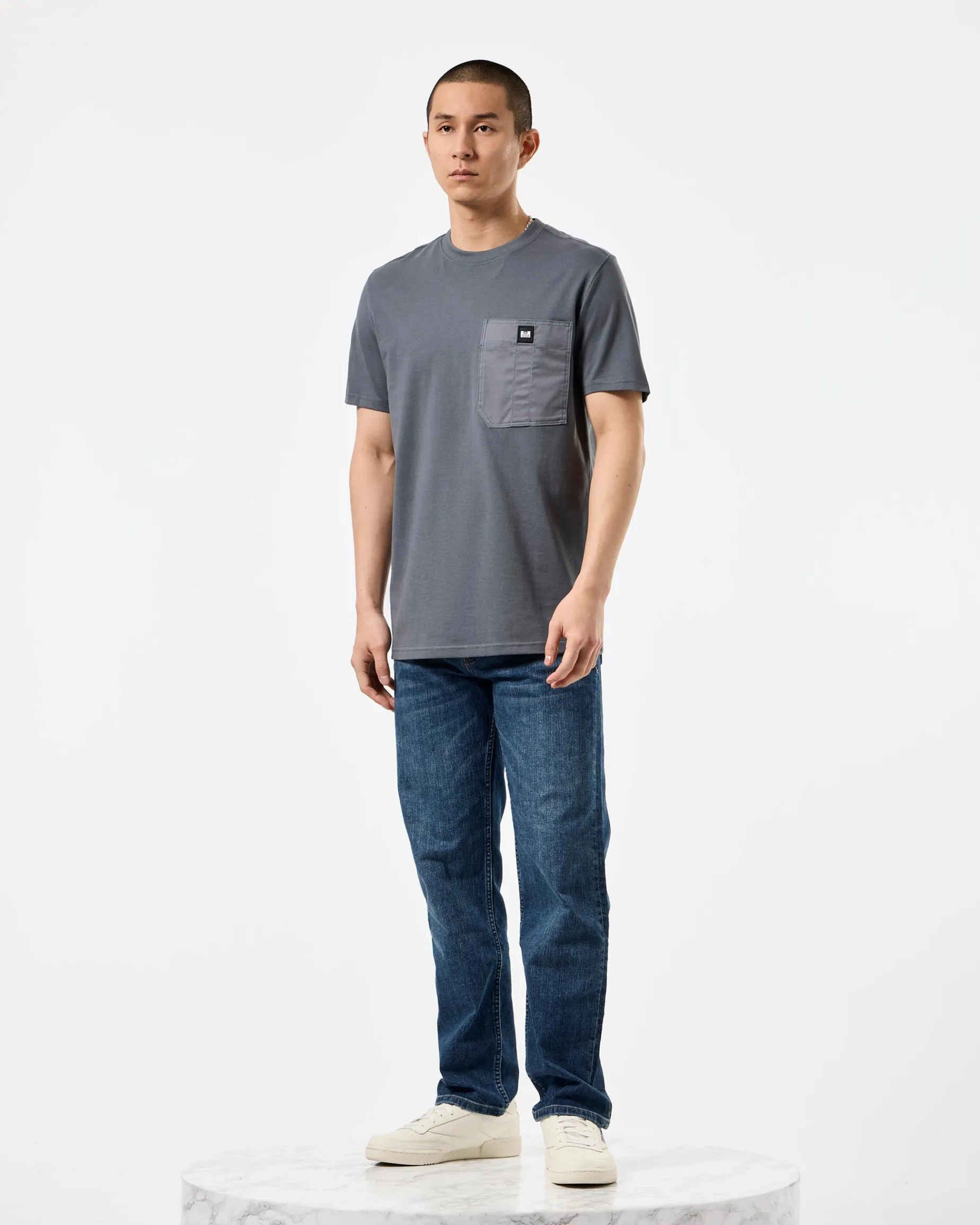 Coney Island T-Shirt Zinc