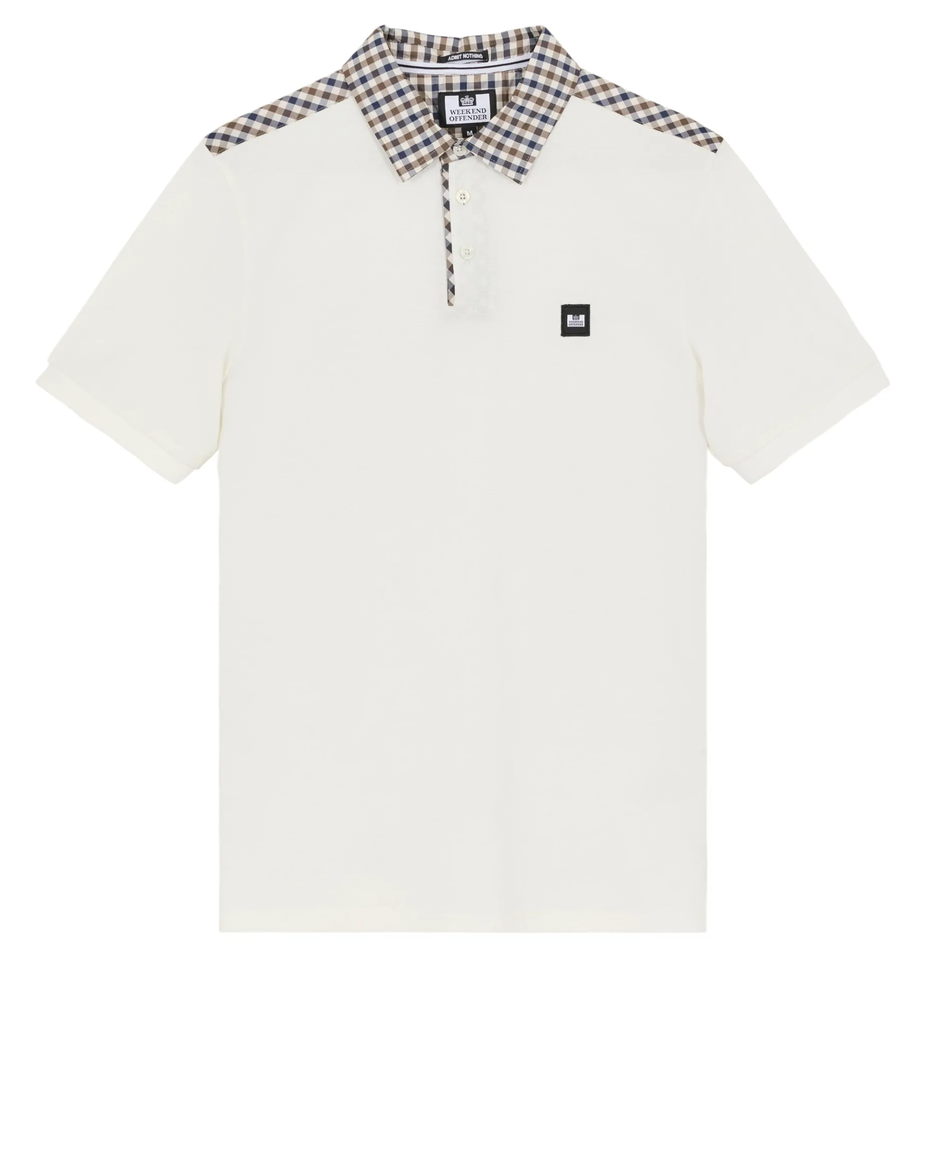 Costa Polo Shirt Ghost/Mid House Check