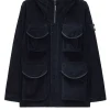 Cotoca Cord Field Jacket Navy