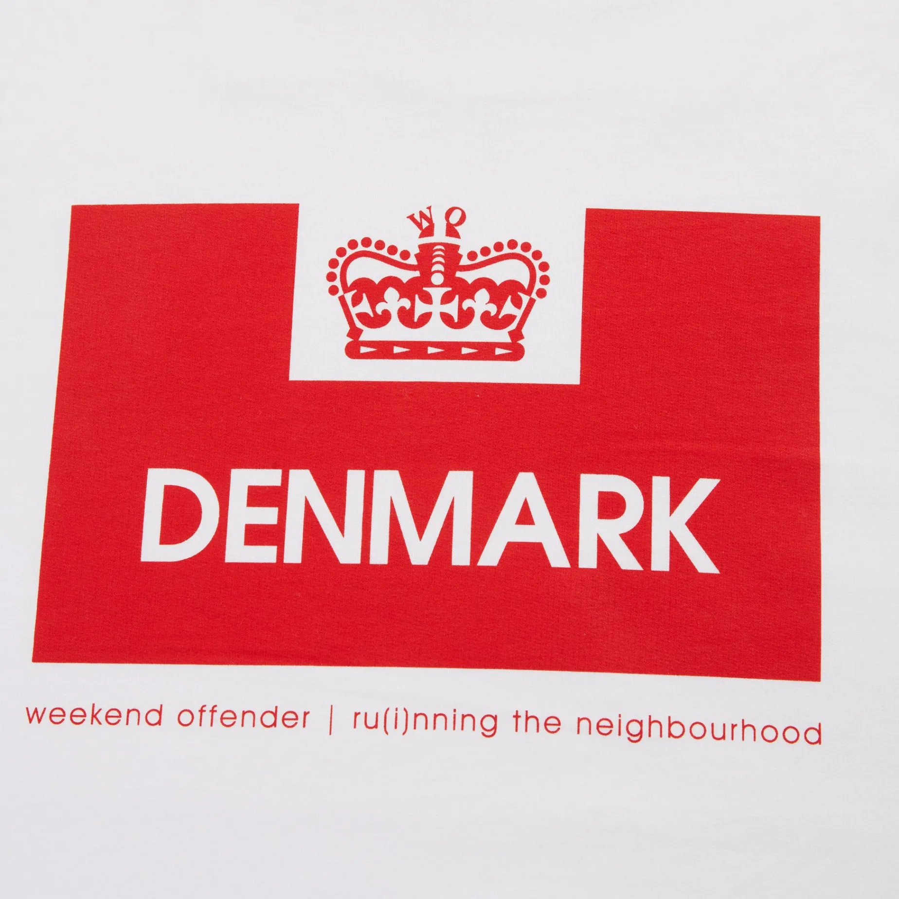 Country Series Denmark T-Shirt White