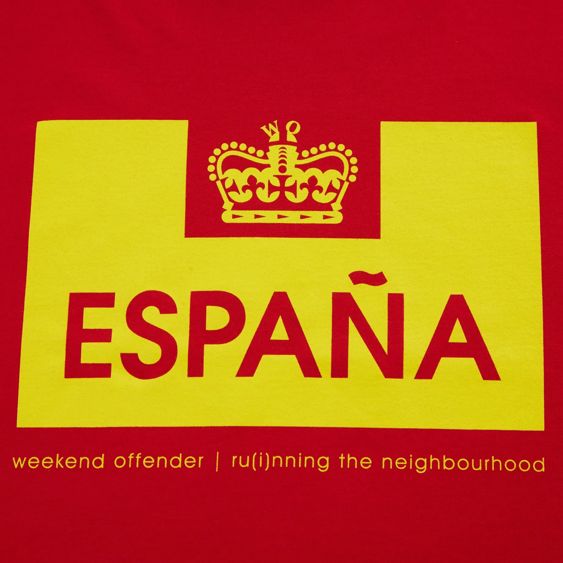 Country Series España T-Shirt Red