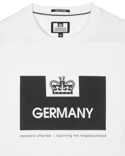 Country Series Germany T-Shirt White/Black