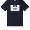 Country Series Italy T-Shirt Navy/White