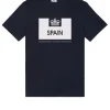 Country Series Spain T-Shirt Navy/White