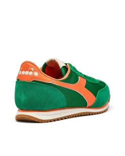 Diadora Cross Trainers Green Peas Cream