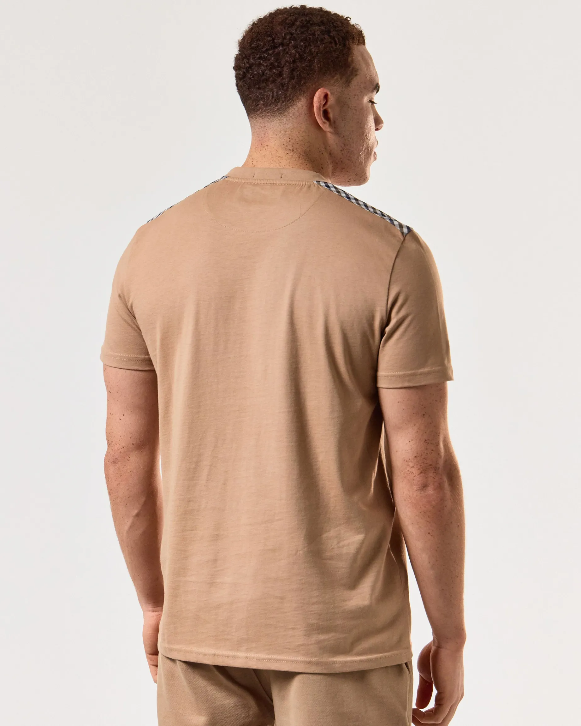 Diaz T-Shirt Cognac Brown