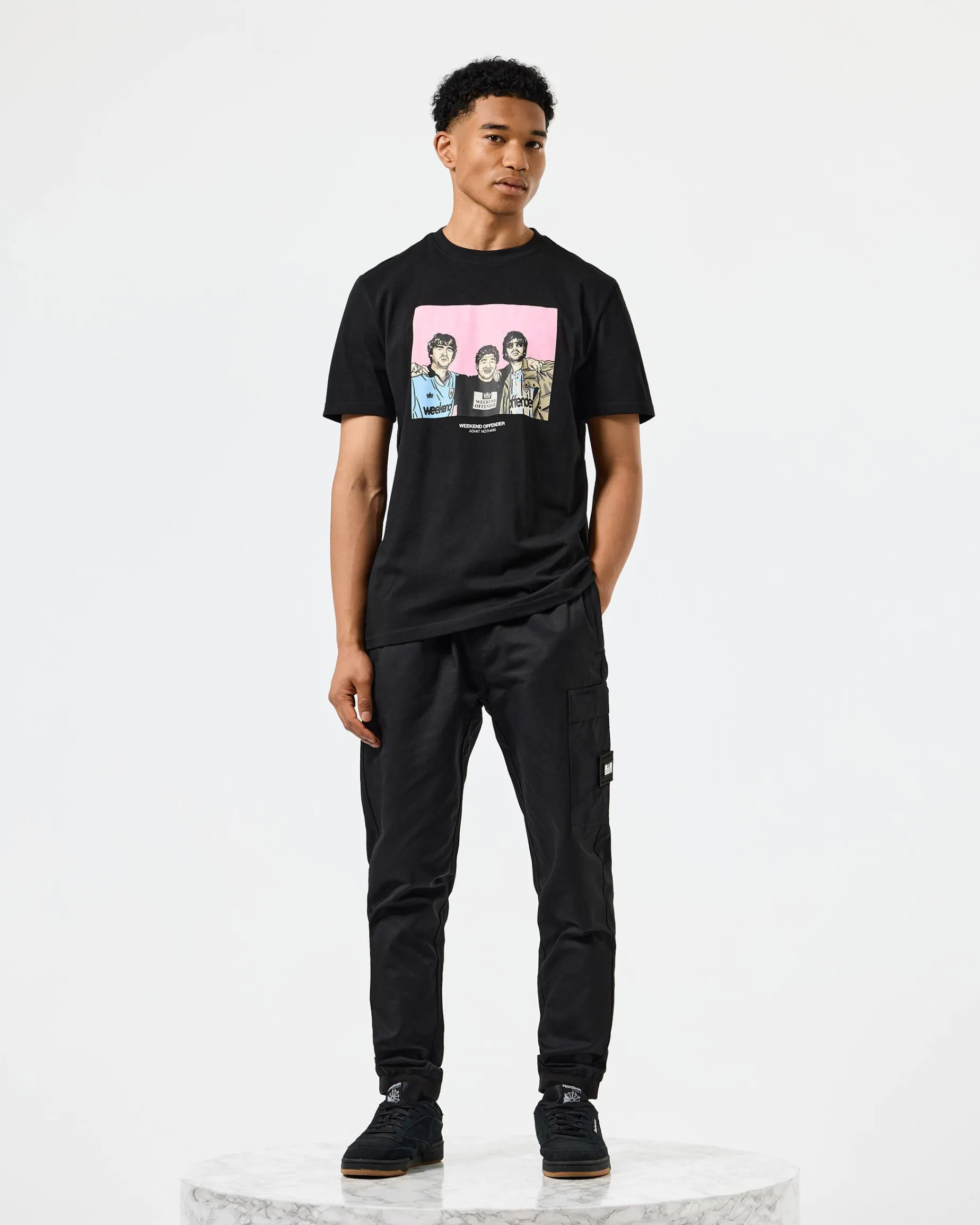 Diego Graphic T-Shirt Black