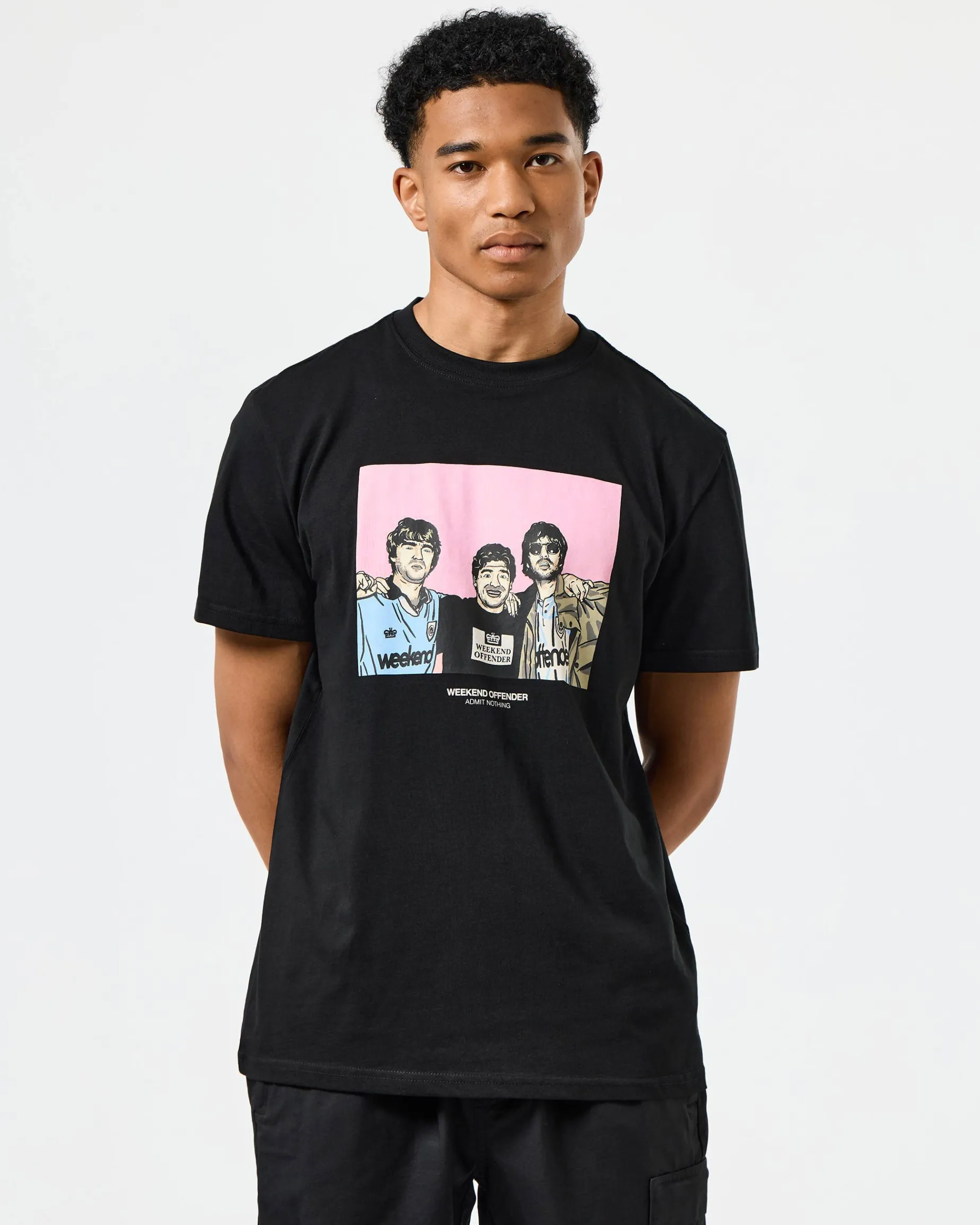 Diego Graphic T-Shirt Black