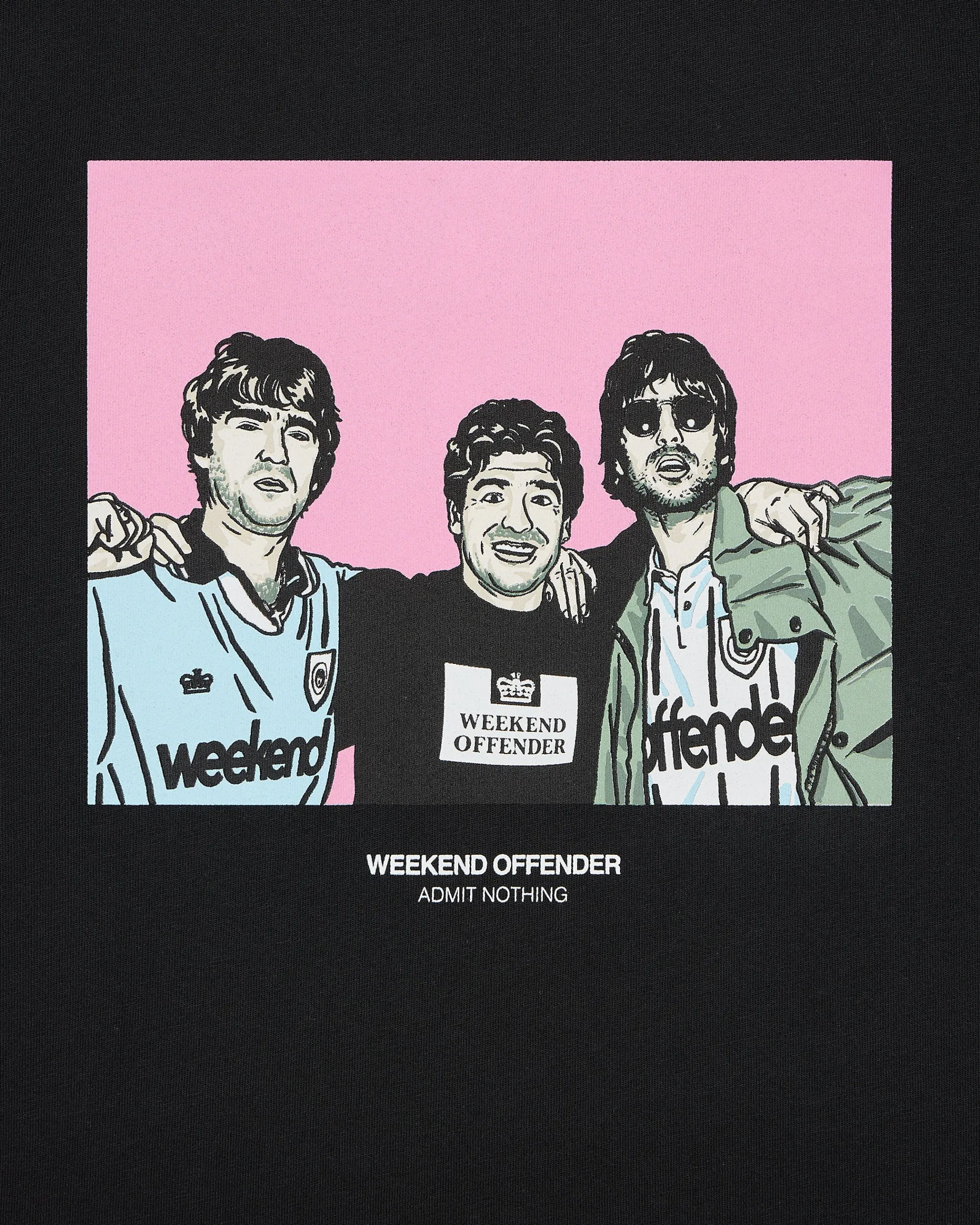 Diego Graphic T-Shirt Black