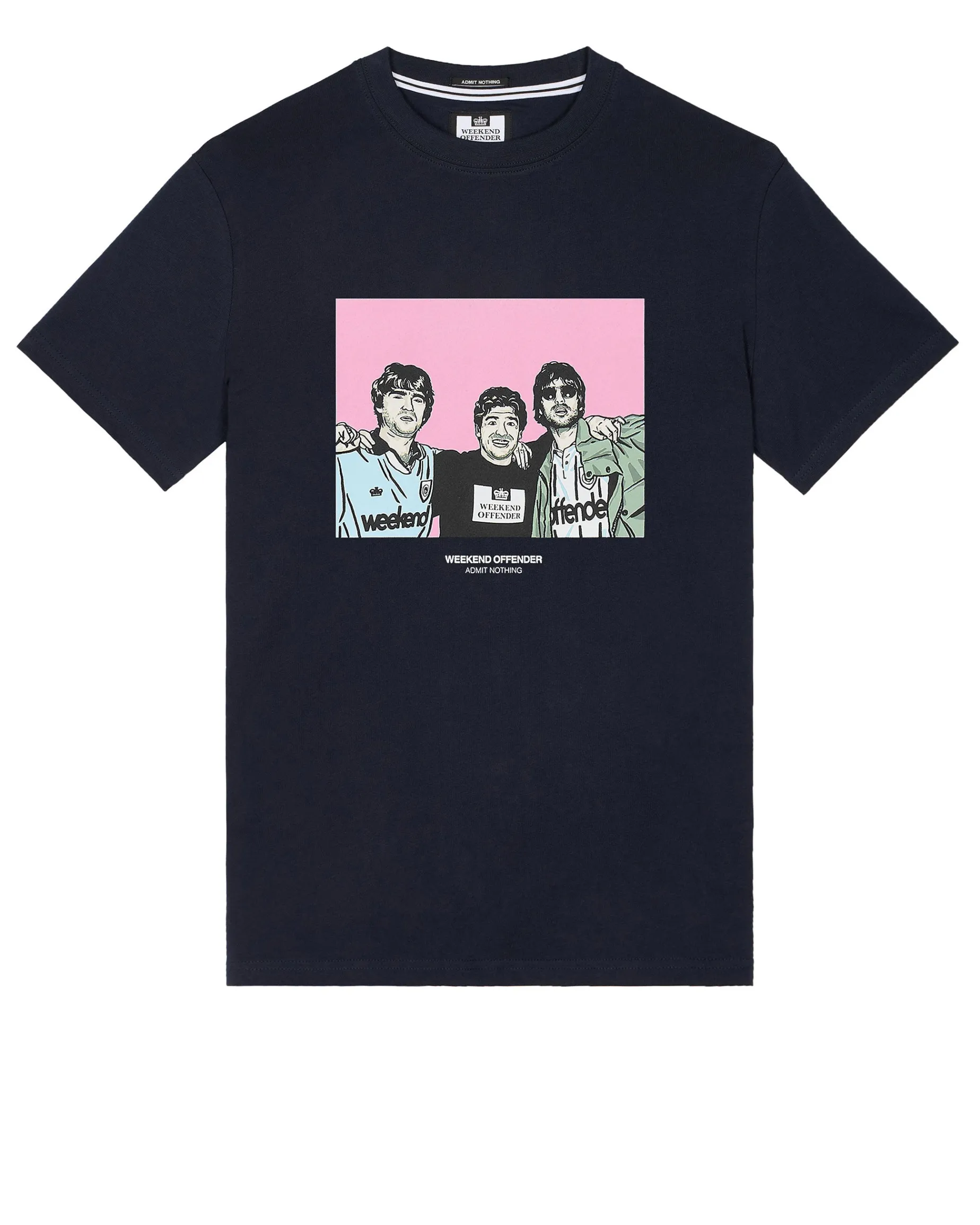 Diego Graphic T-Shirt Navy