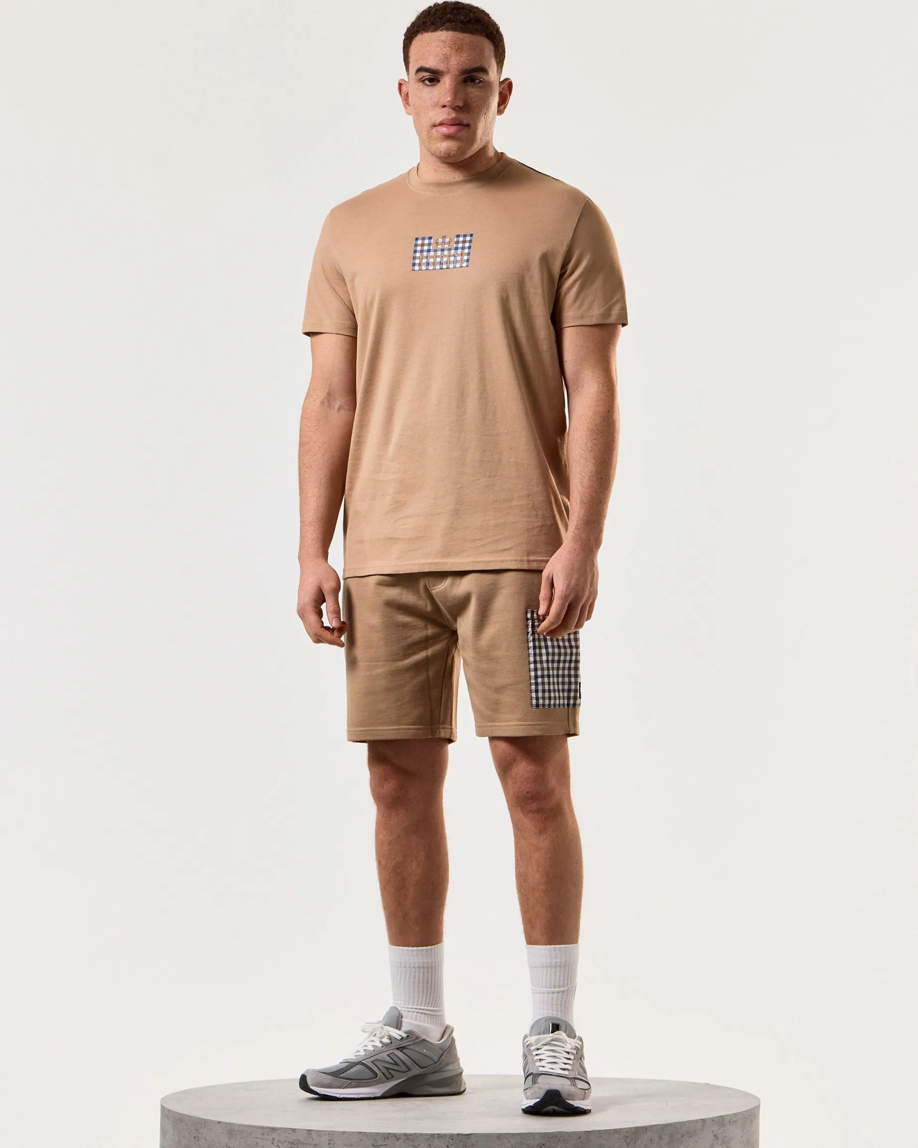 Dygas T-Shirt Cognac Brown