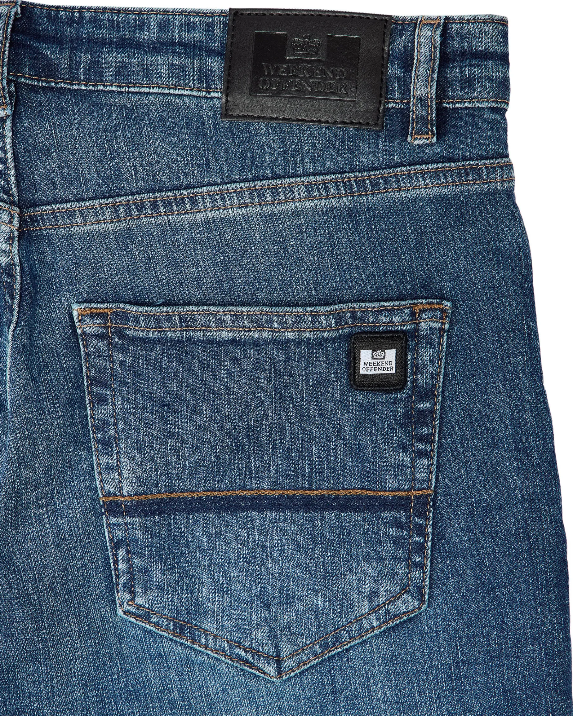 444 Easy Washed Vintage Denim Jeans
