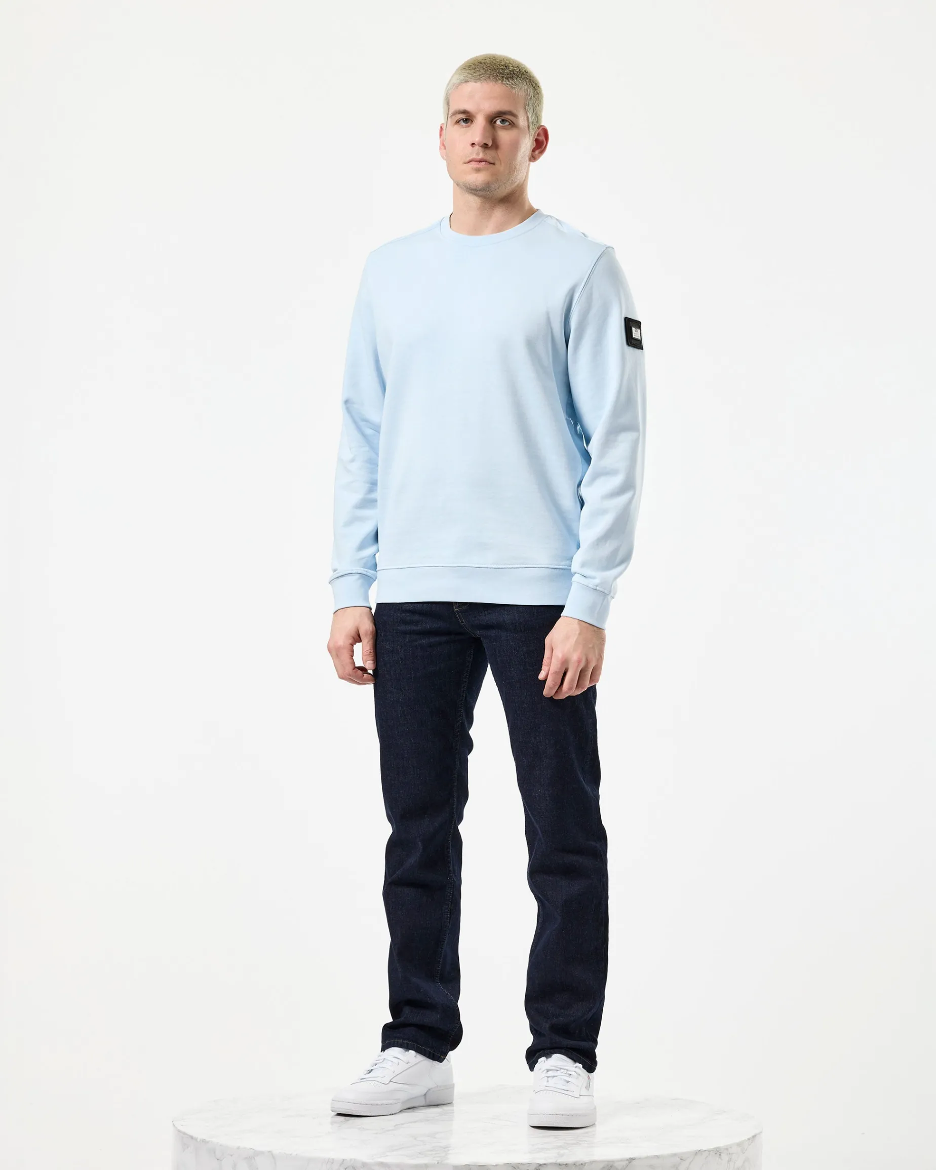 F Bomb Sweatshirt Ocean Wave Blue