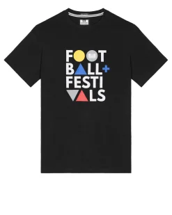 Football + Festivals Graphic T-Shirt Black