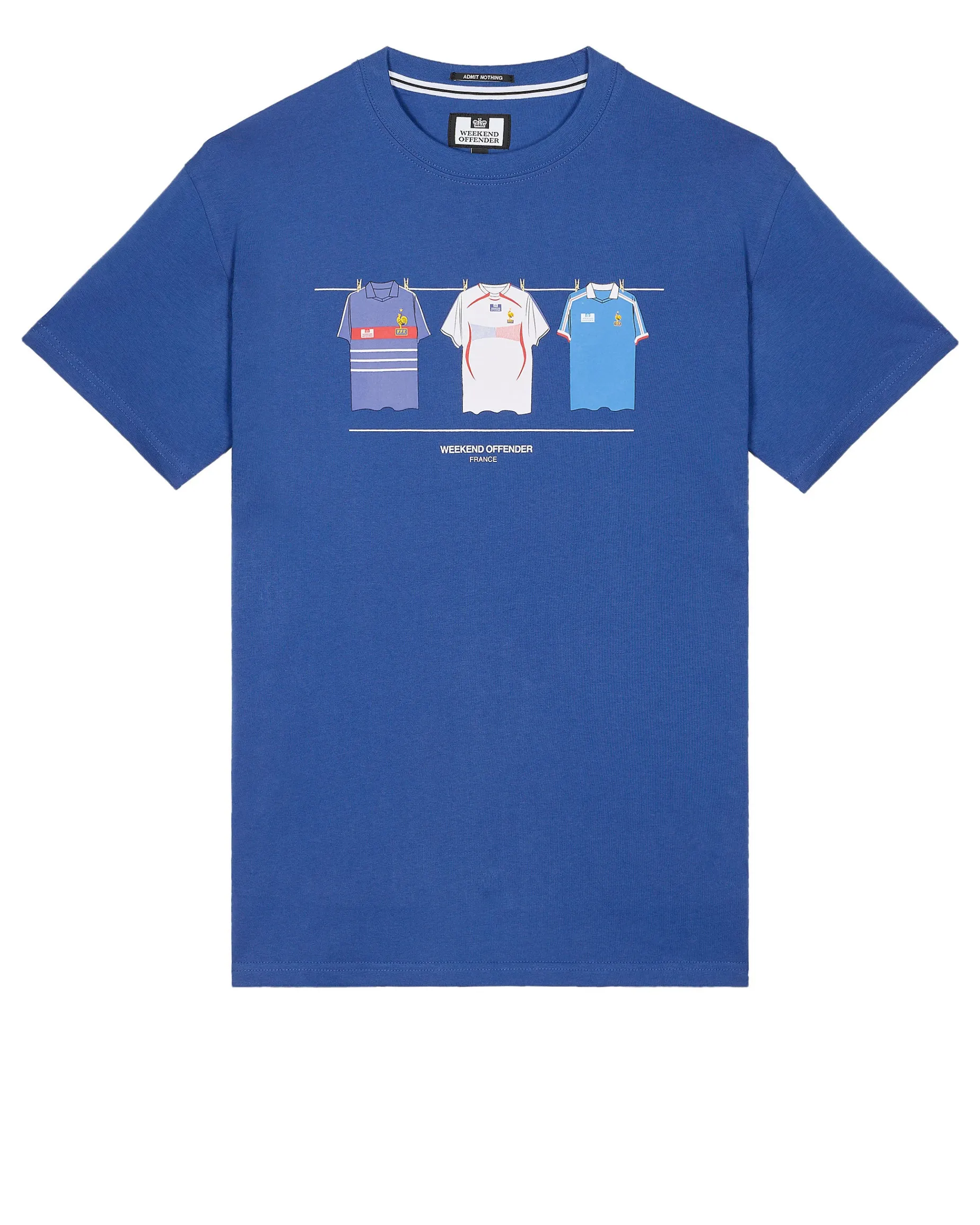 France Shirts T-Shirt Cobalt Blue
