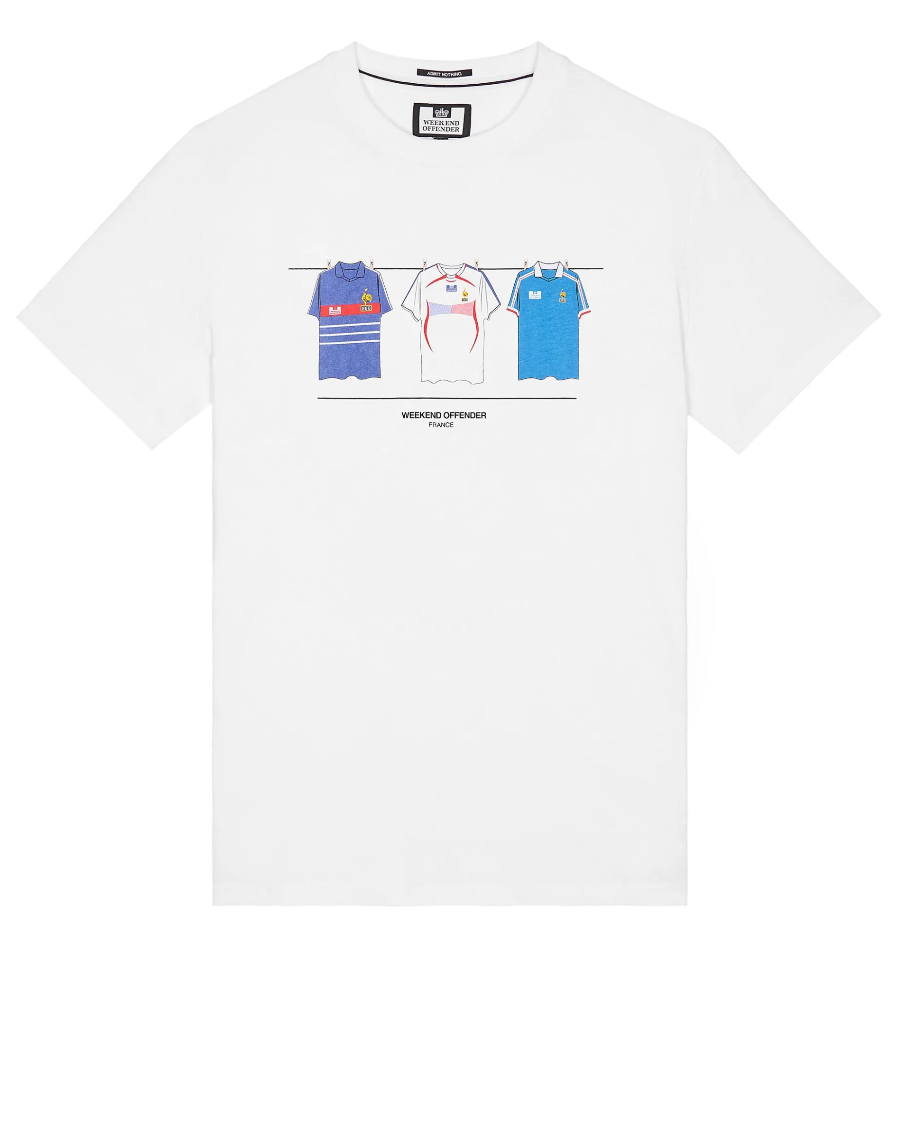 France Shirts T-Shirt White