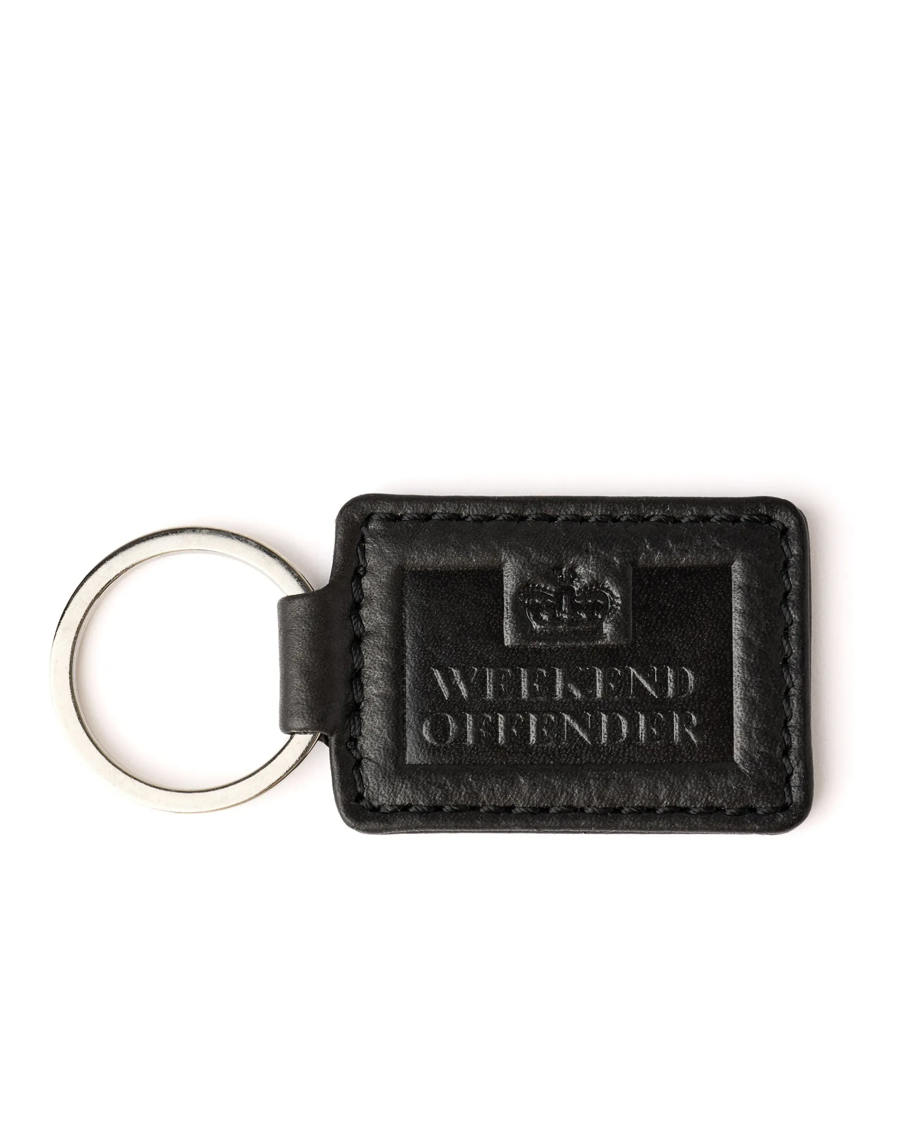 Full-Grain Leather Key Fob