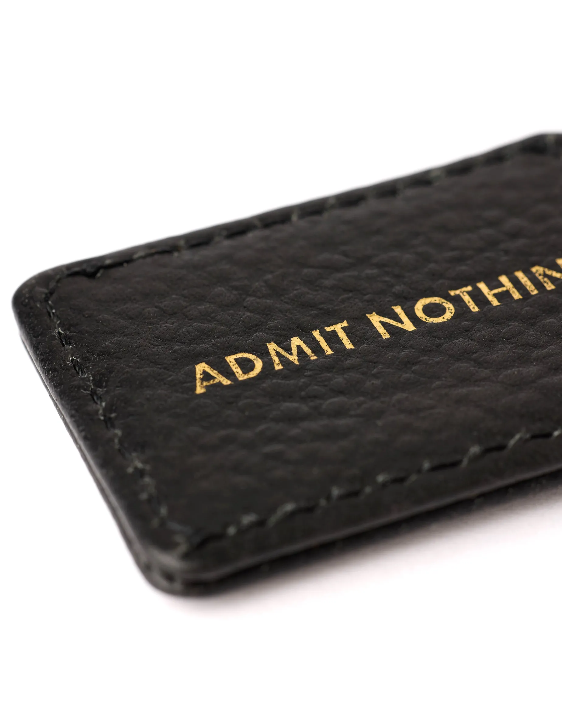 Full-Grain Leather Key Fob