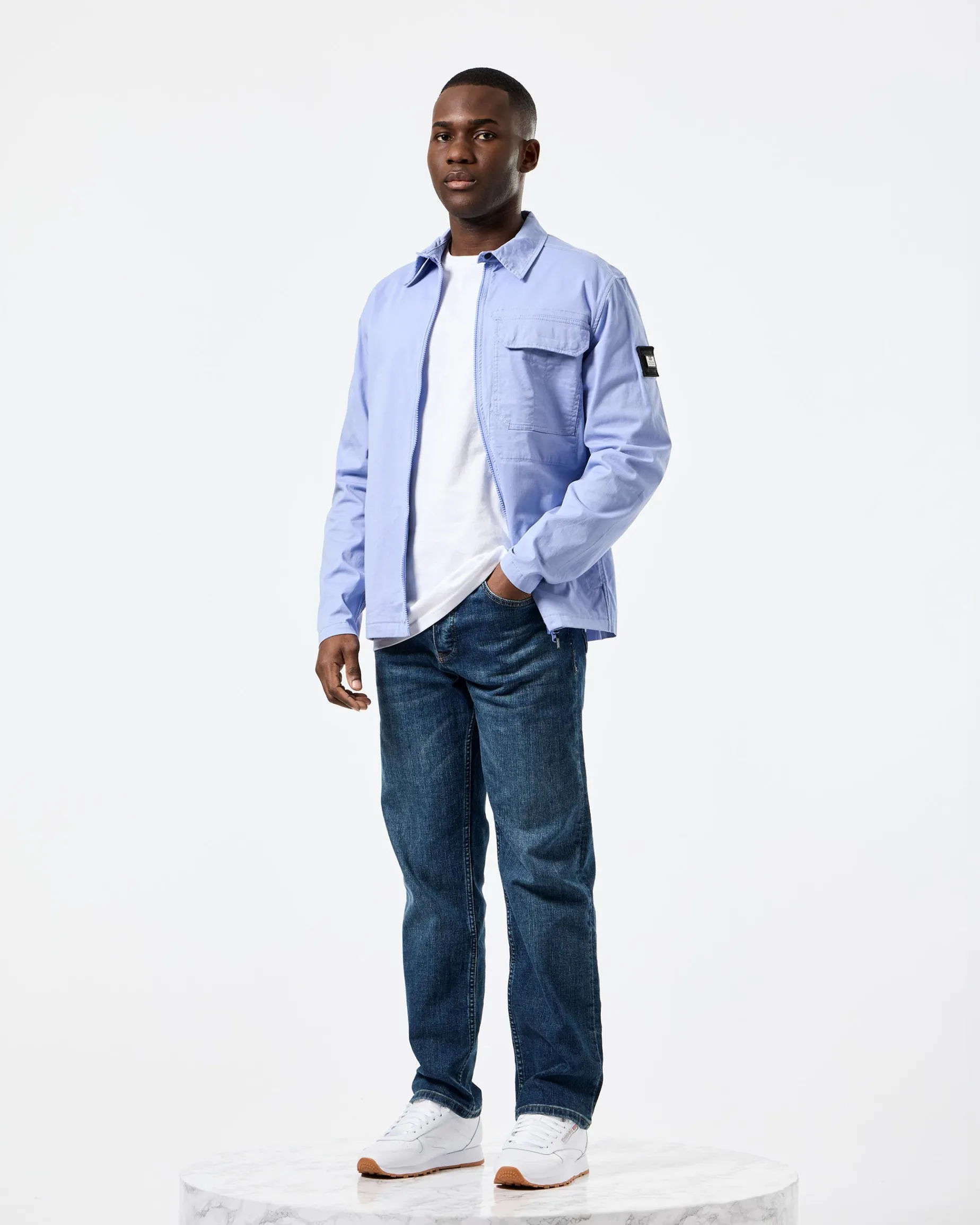 Graniteville Utility Over-Shirt Cornflower Blue
