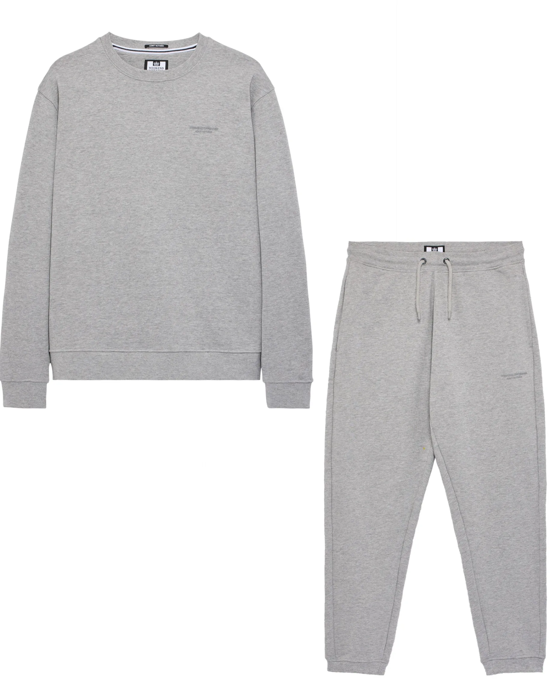 Harlem Tracksuit Grey Marl