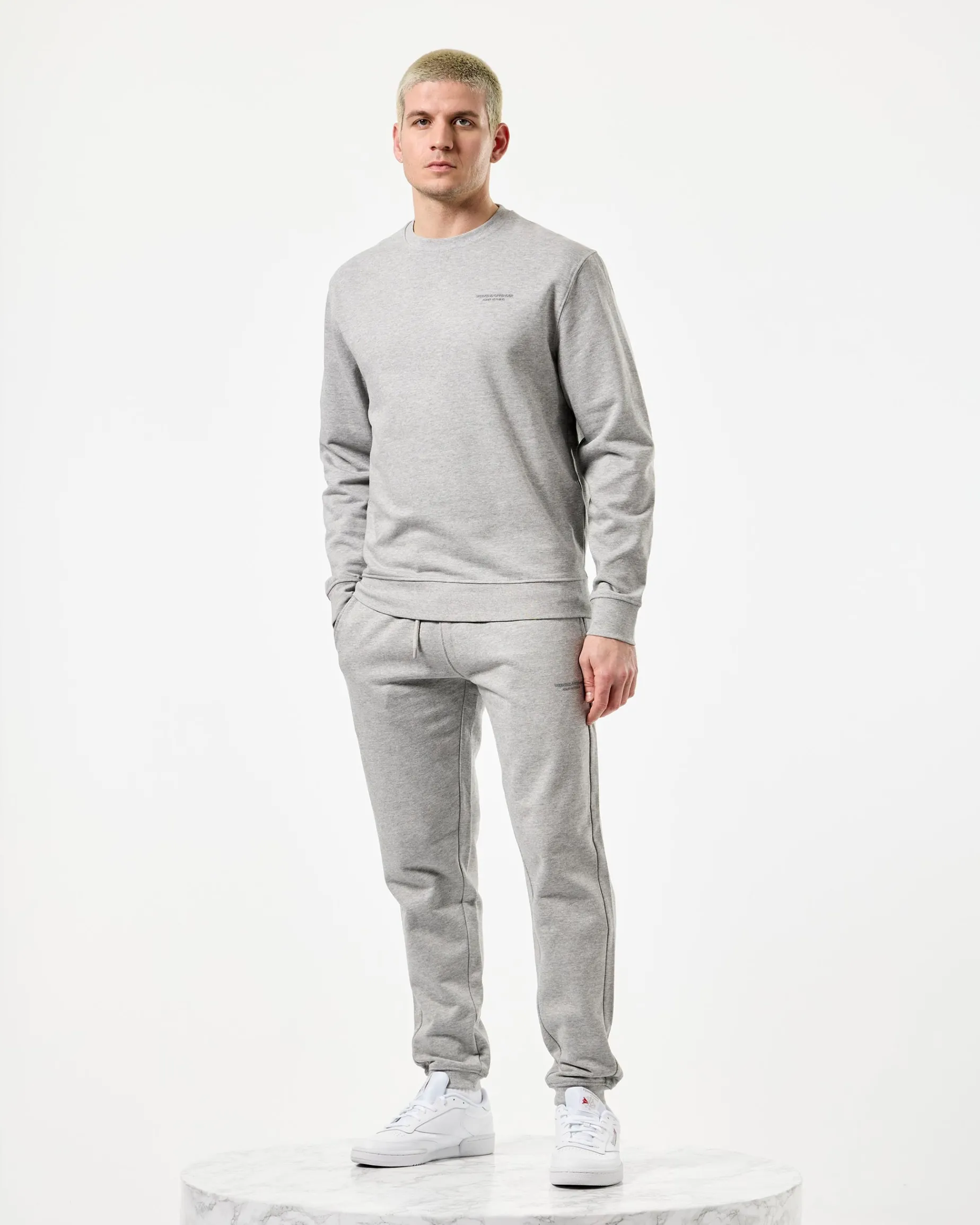 Harlem Tracksuit Grey Marl