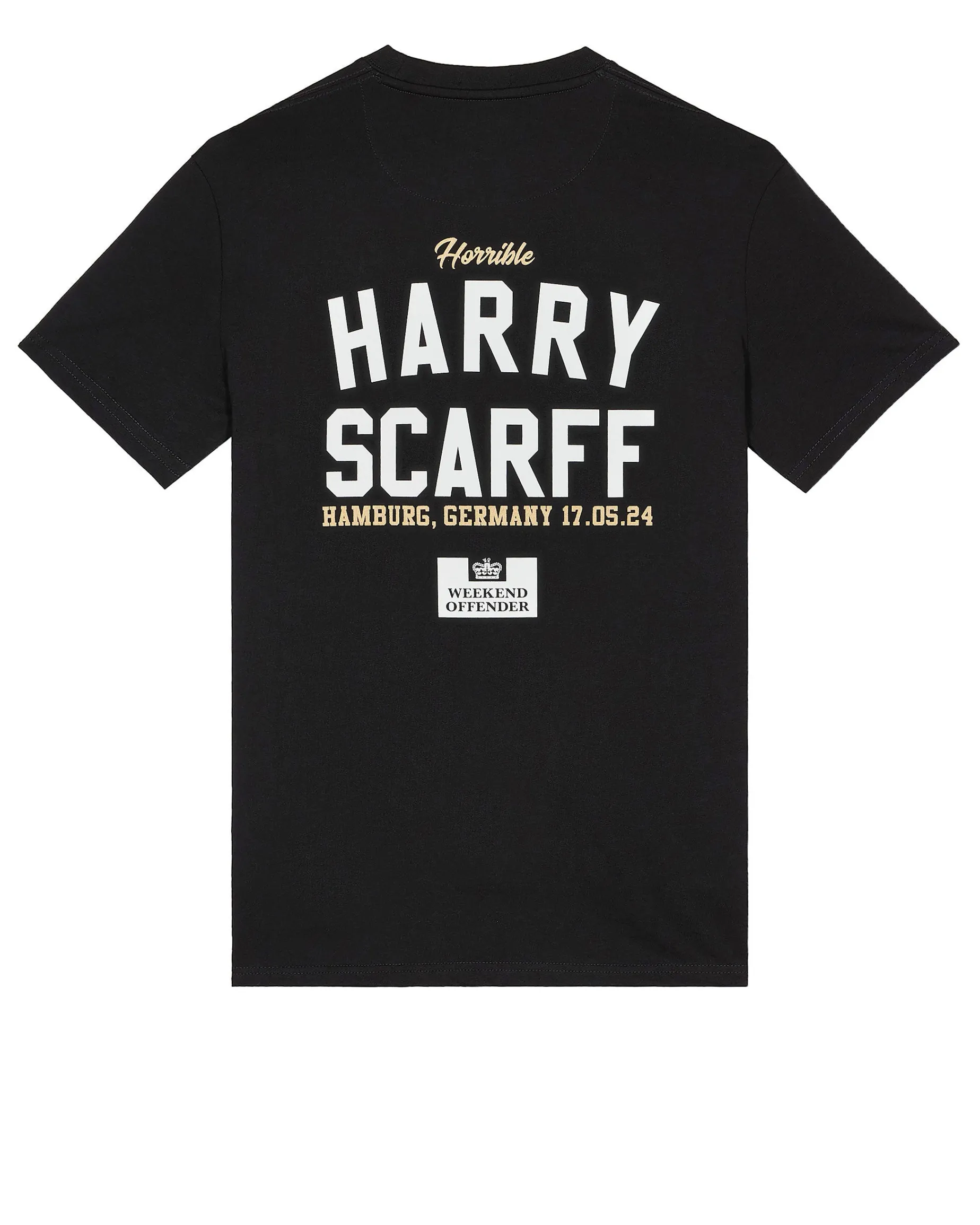 Harry x Hamburg Graphic T-Shirt Black