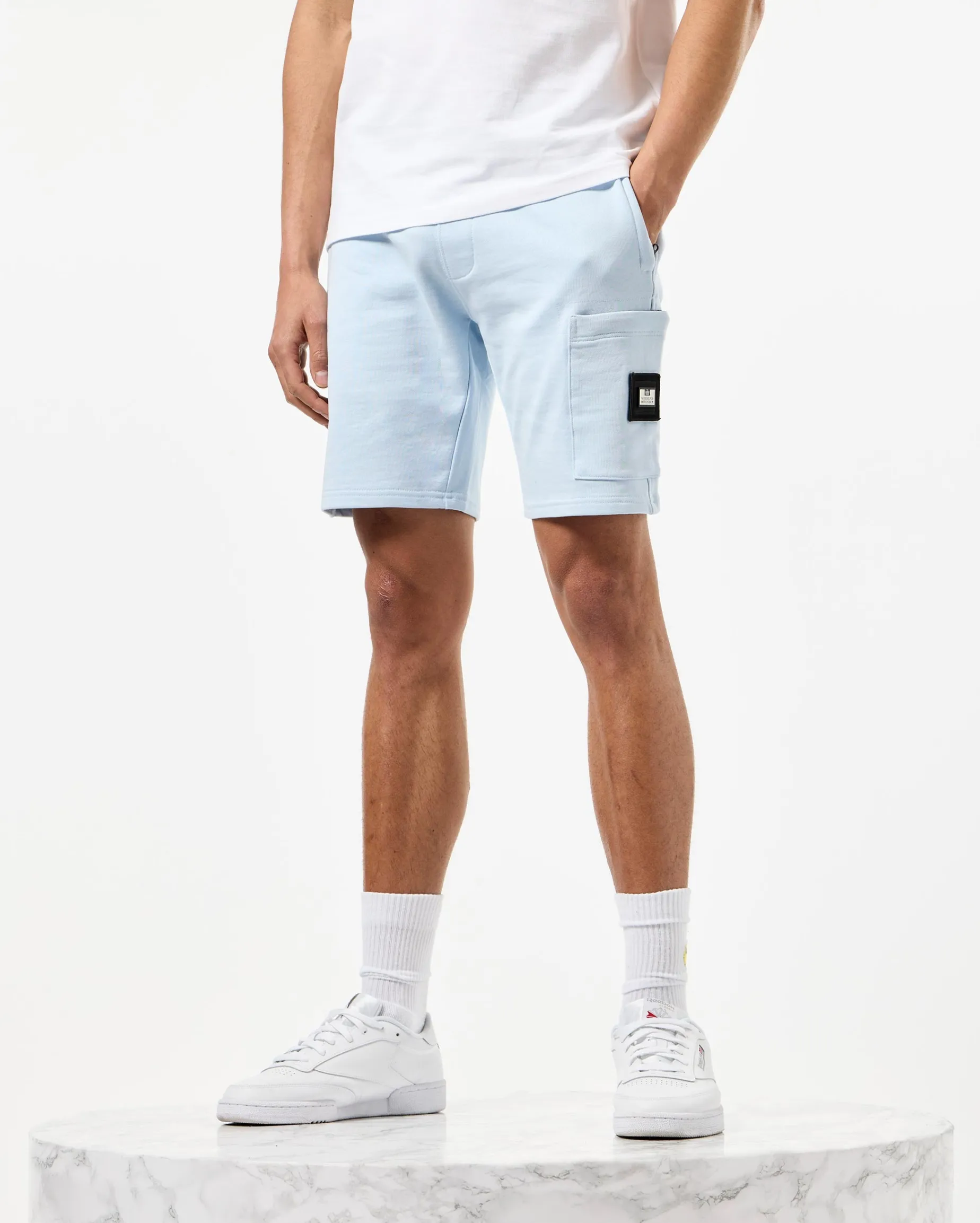 Hawkins Jogger Shorts Ocean Wave Blue