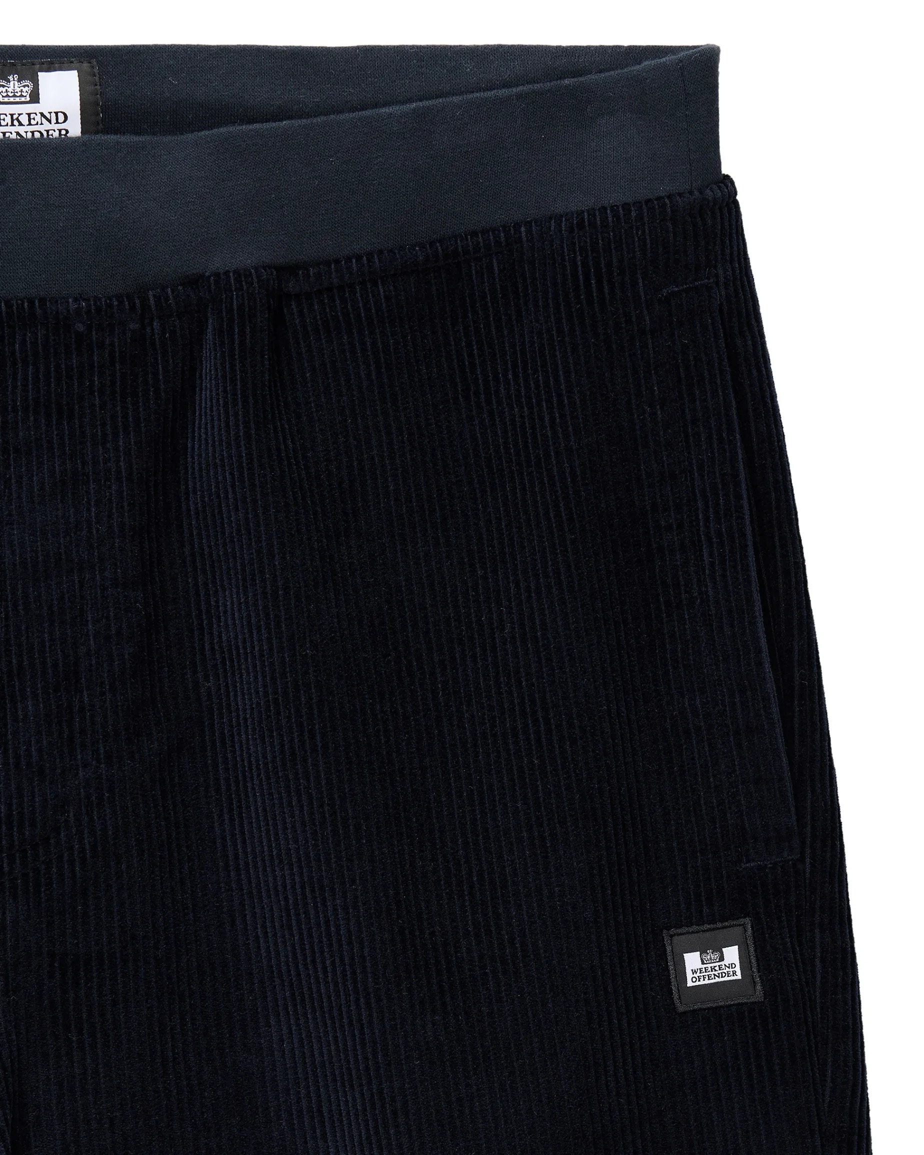 Hemsley Cord Track Bottoms Navy