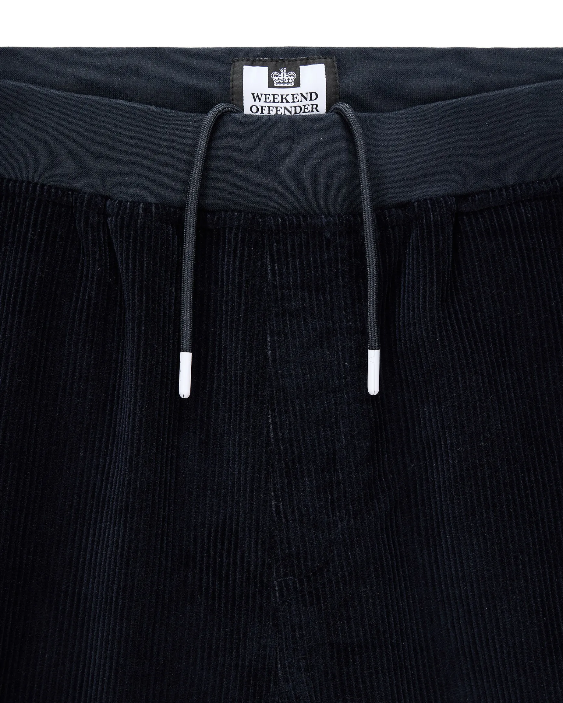 Hemsley Cord Track Bottoms Navy